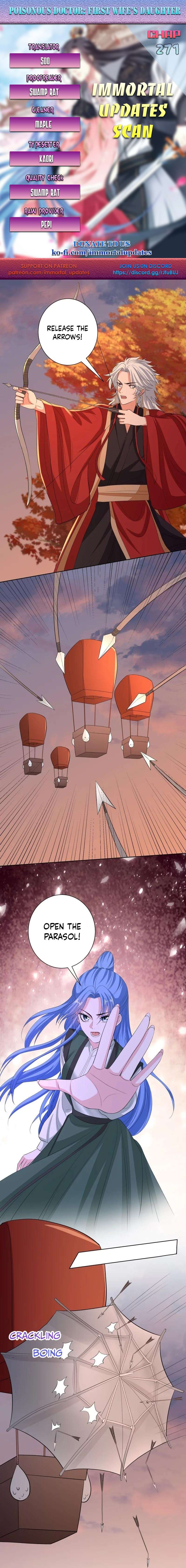 Poisonous Doctor: First Wife’s Daughter chapter 271 page 1