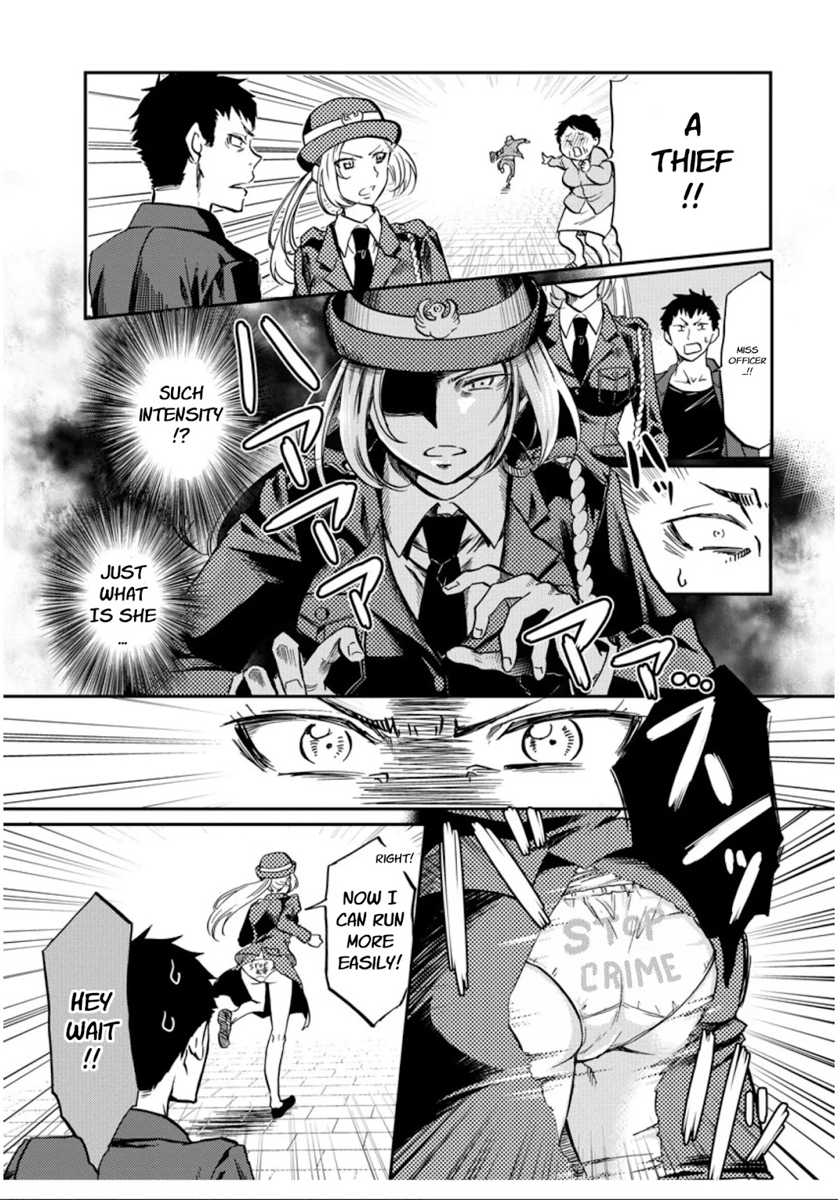 Policewoman and Assassin chapter 1 page 4