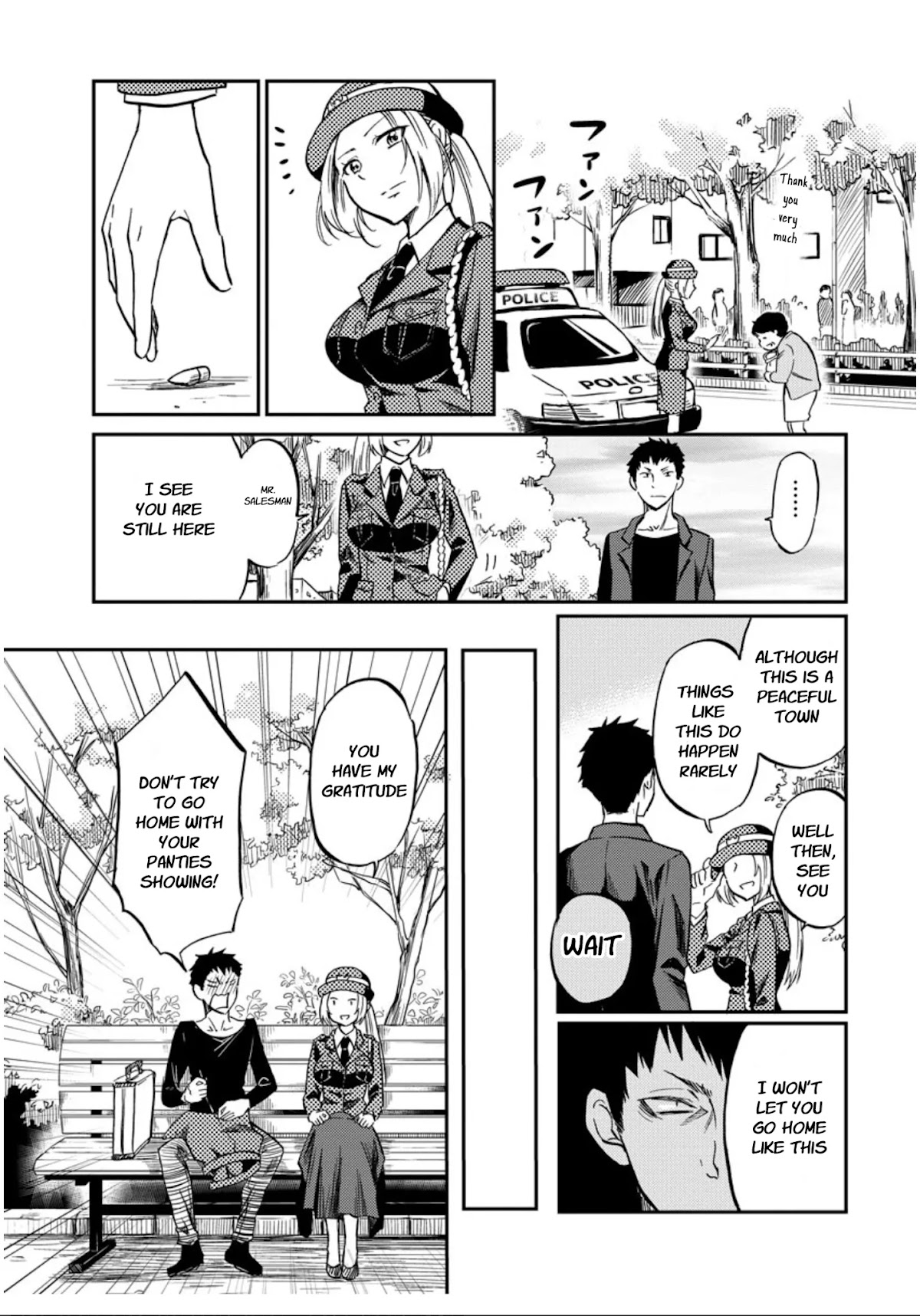 Policewoman and Assassin chapter 1 page 6