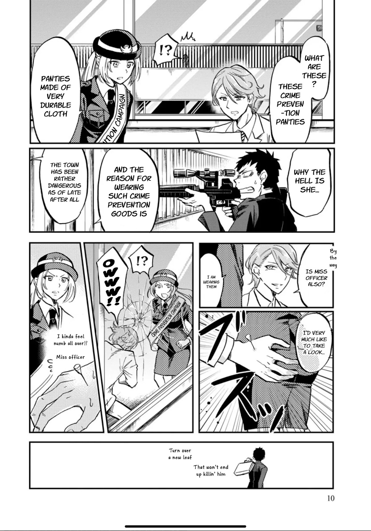 Policewoman and Assassin chapter 1 page 9