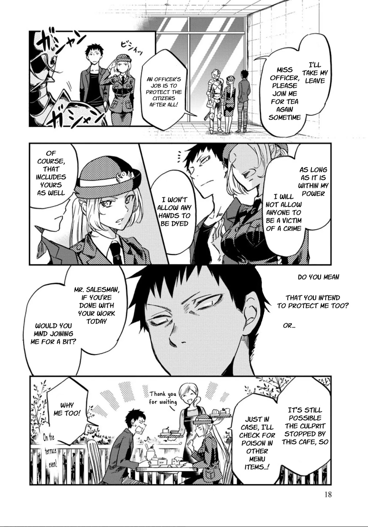 Policewoman and Assassin chapter 2 page 8