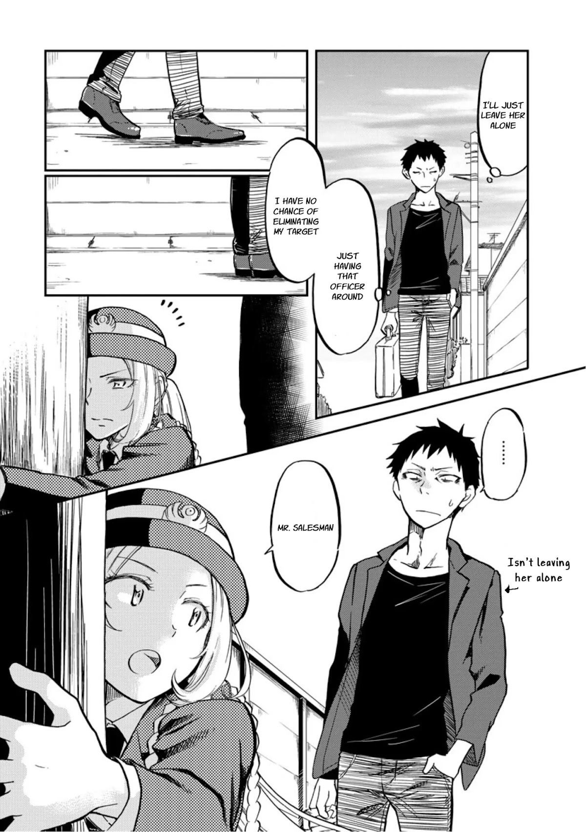 Policewoman and Assassin chapter 3 page 2