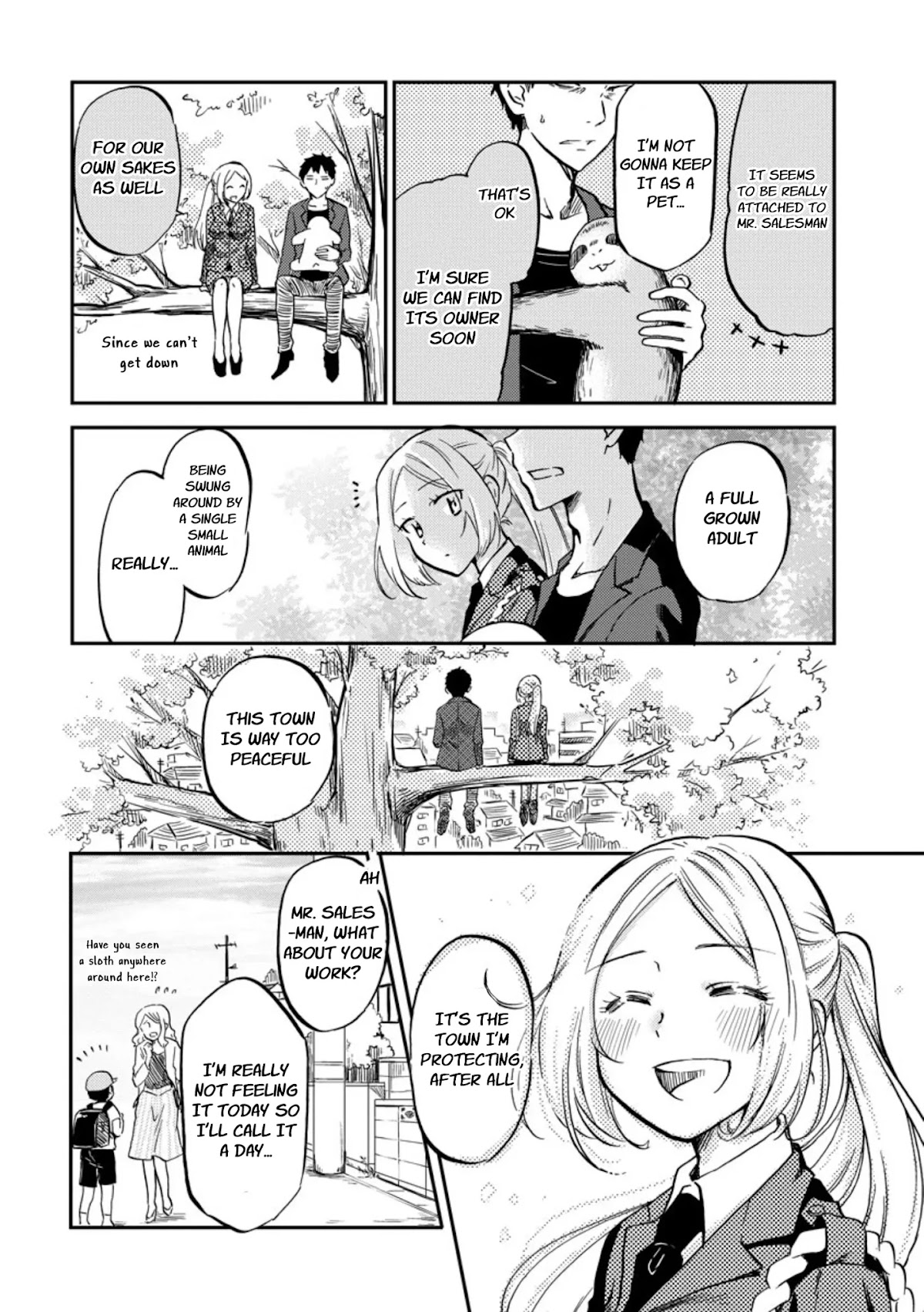 Policewoman and Assassin chapter 3 page 8