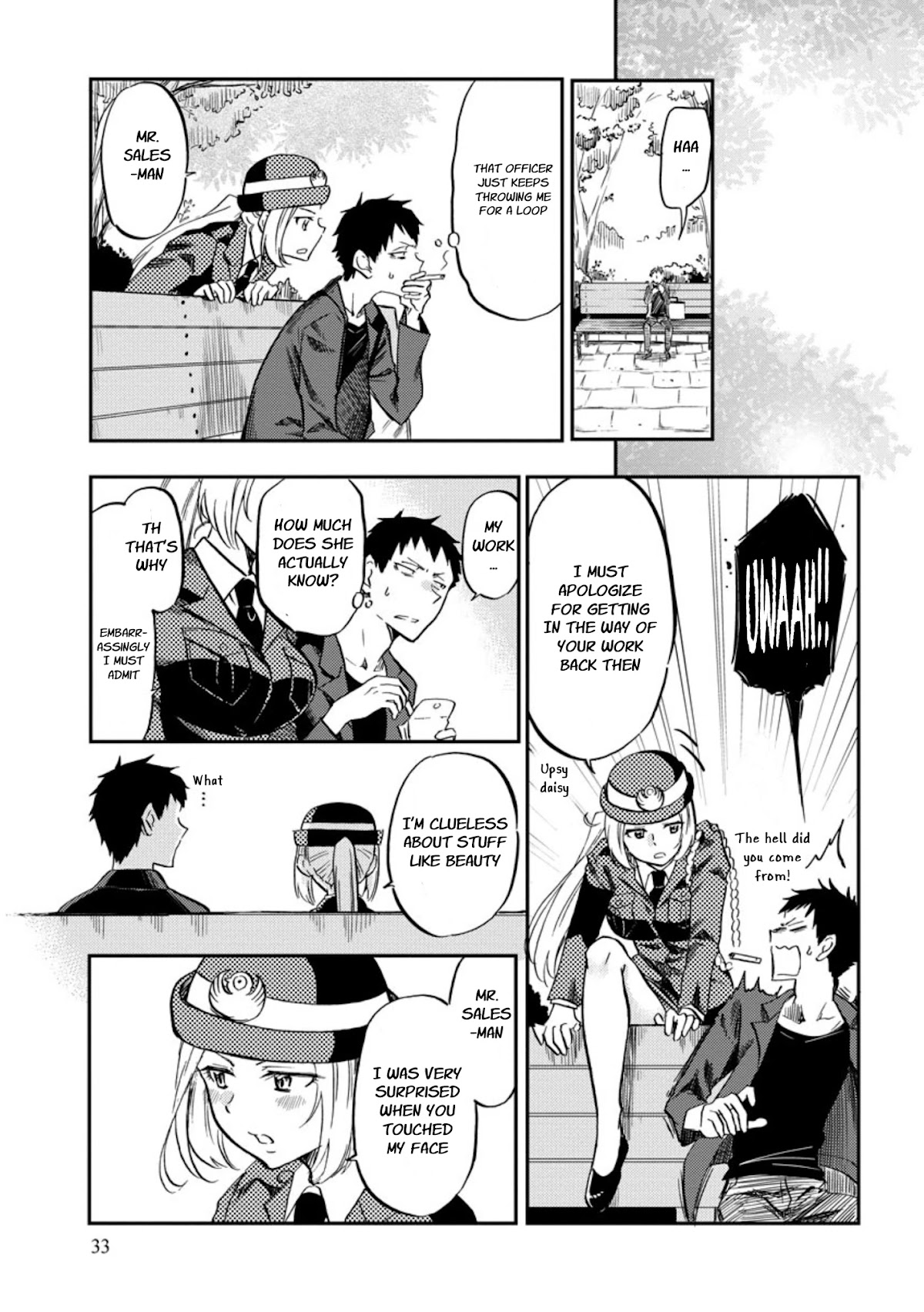 Policewoman and Assassin chapter 4 page 7