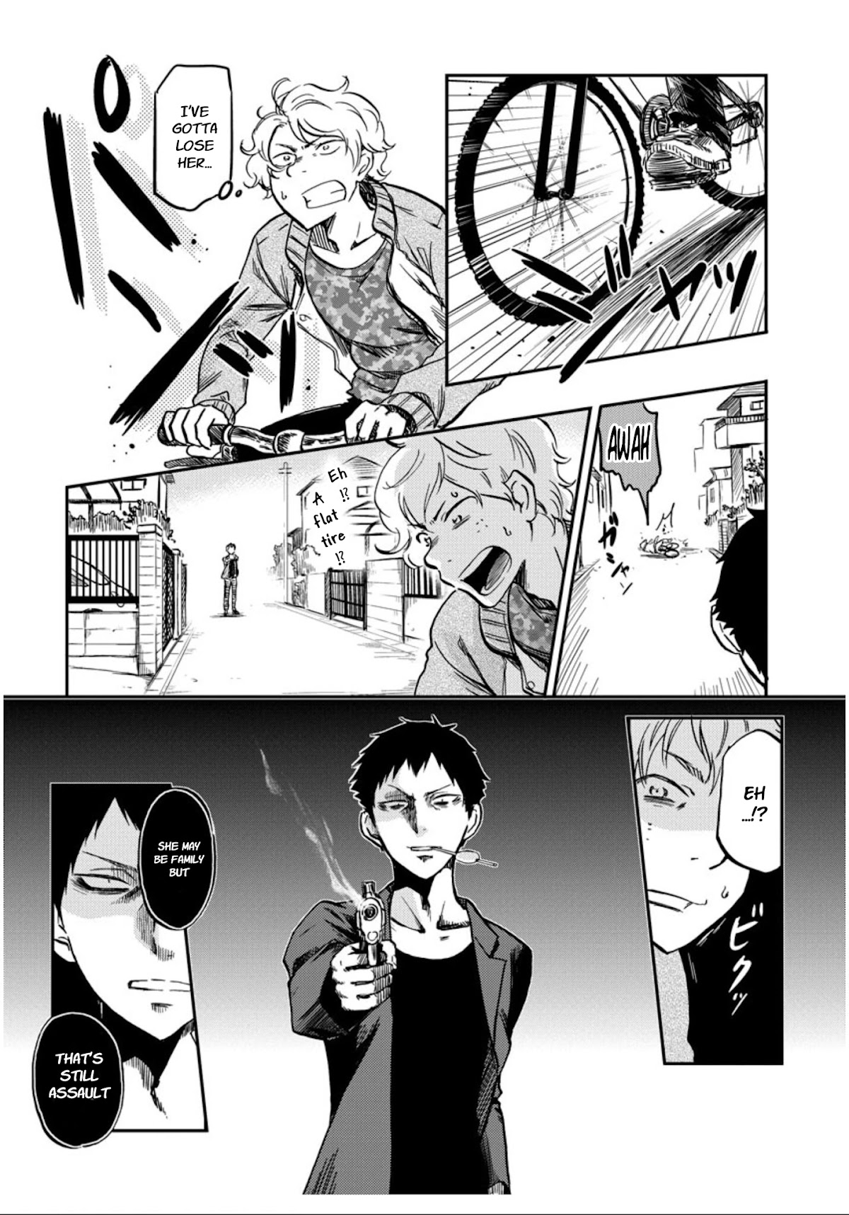 Policewoman and Assassin chapter 5 page 6