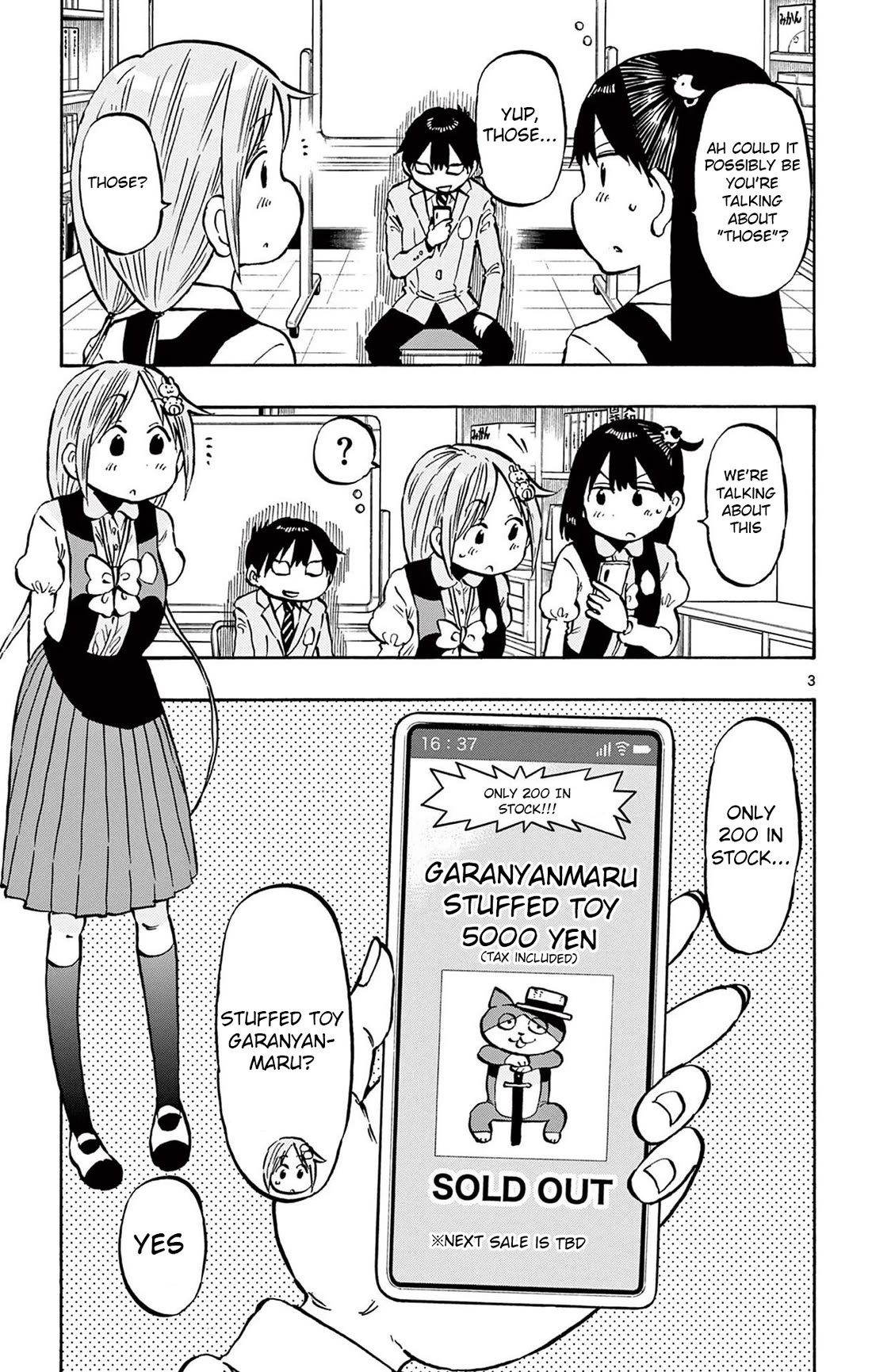 Ponkotsu-Chan Kenshouchuu chapter 88 page 3