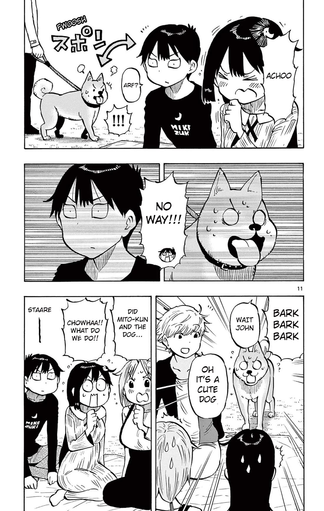 Ponkotsu-Chan Kenshouchuu chapter 91 page 11