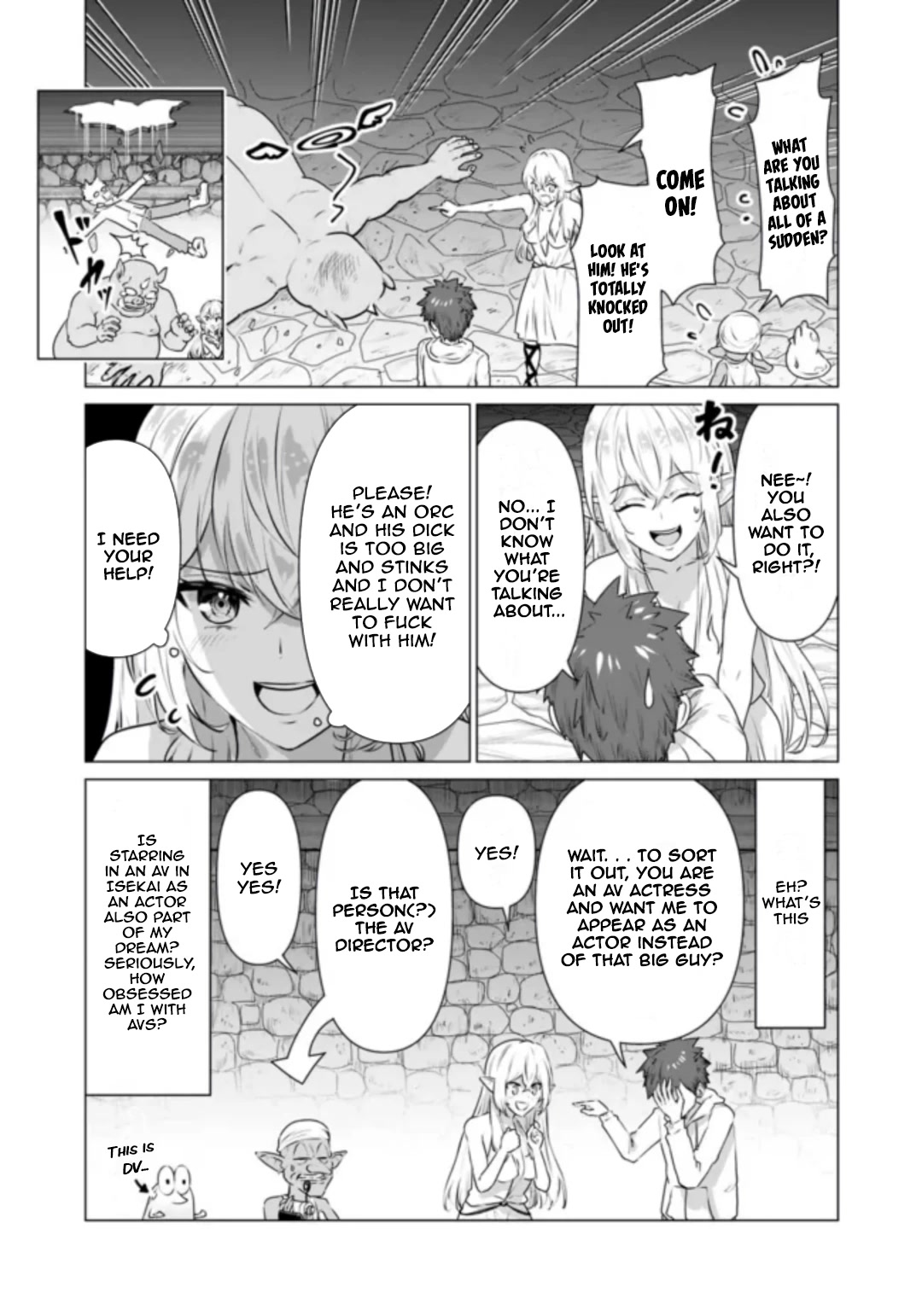 Pornstar in Another World ~A Story of a JAV Actor Reincarnating in Another World and Making Full Use of His Porn Knowledge to Become a Matchless Pornstar~ chapter 1 page 19