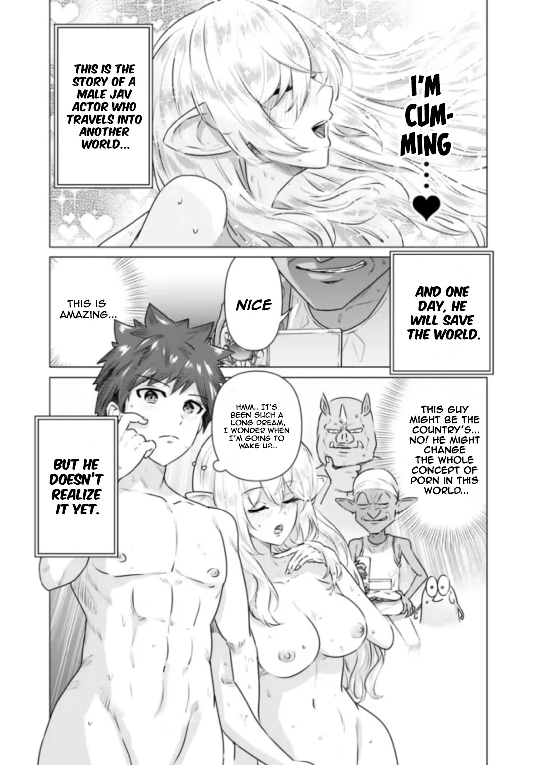 Pornstar in Another World ~A Story of a JAV Actor Reincarnating in Another World and Making Full Use of His Porn Knowledge to Become a Matchless Pornstar~ chapter 1 page 35