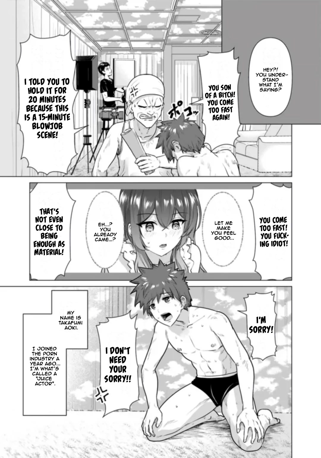 Pornstar in Another World ~A Story of a JAV Actor Reincarnating in Another World and Making Full Use of His Porn Knowledge to Become a Matchless Pornstar~ chapter 1 page 6