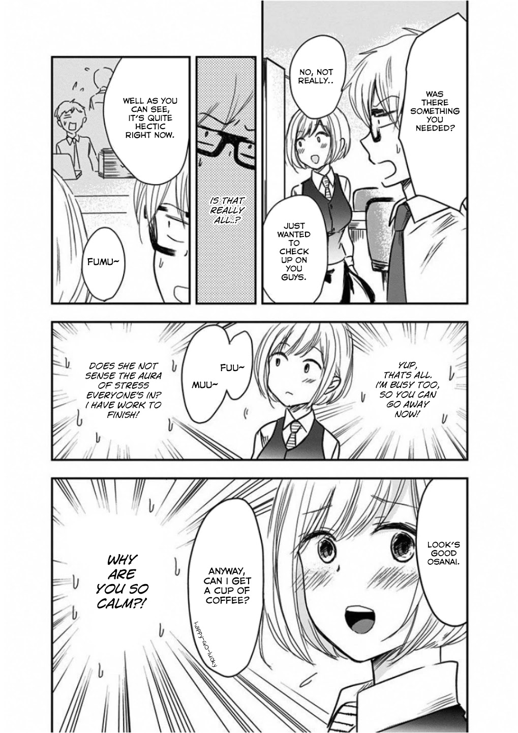 Power Harassment Beautiful Girls Company chapter 8 page 4
