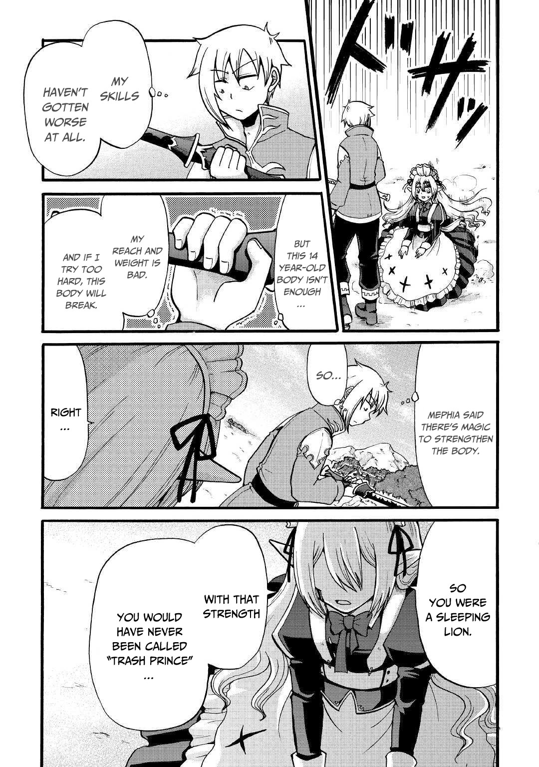 Previous Life was Sword Emperor. This Life is Trash Prince. chapter 4 page 15