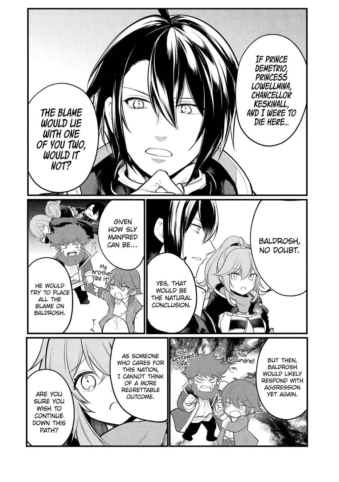 Prince of Genius Rise Worst Kingdom ~Yes, Treason It Will Do~ chapter 51 page 8