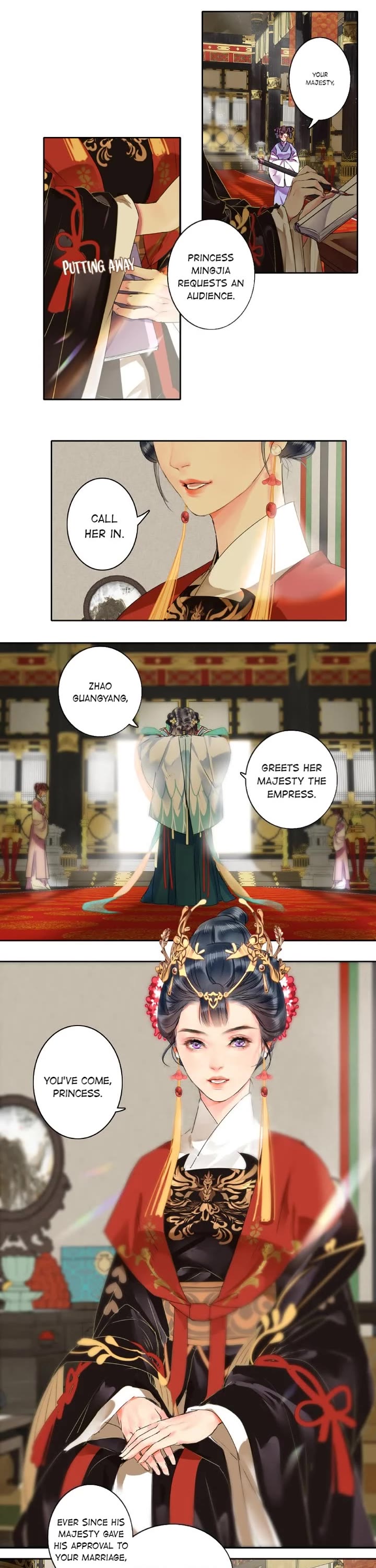 Princess in the Prince's Harem chapter 149 page 1