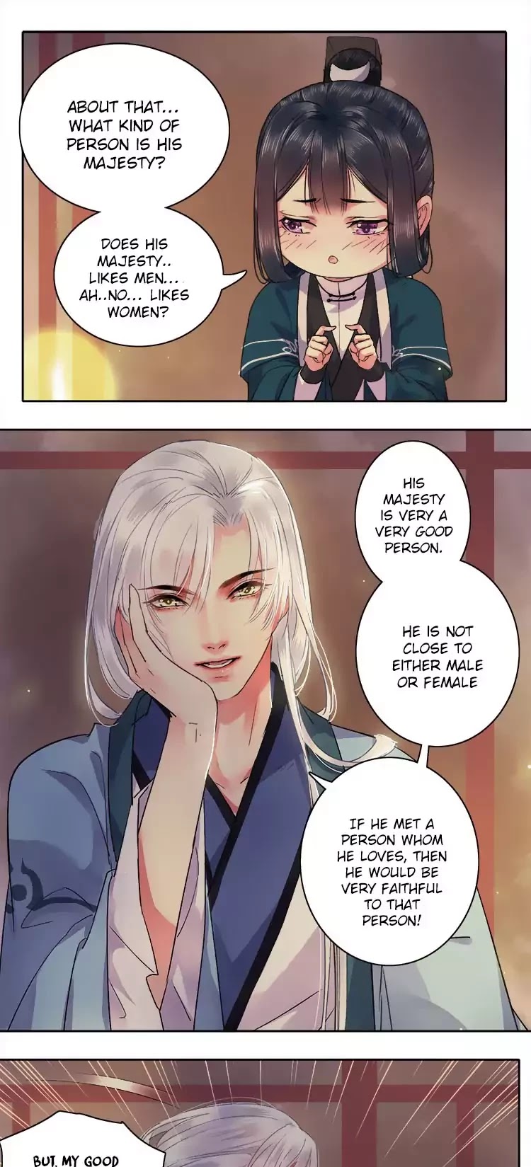 Princess in the Prince's Harem chapter 40 page 1