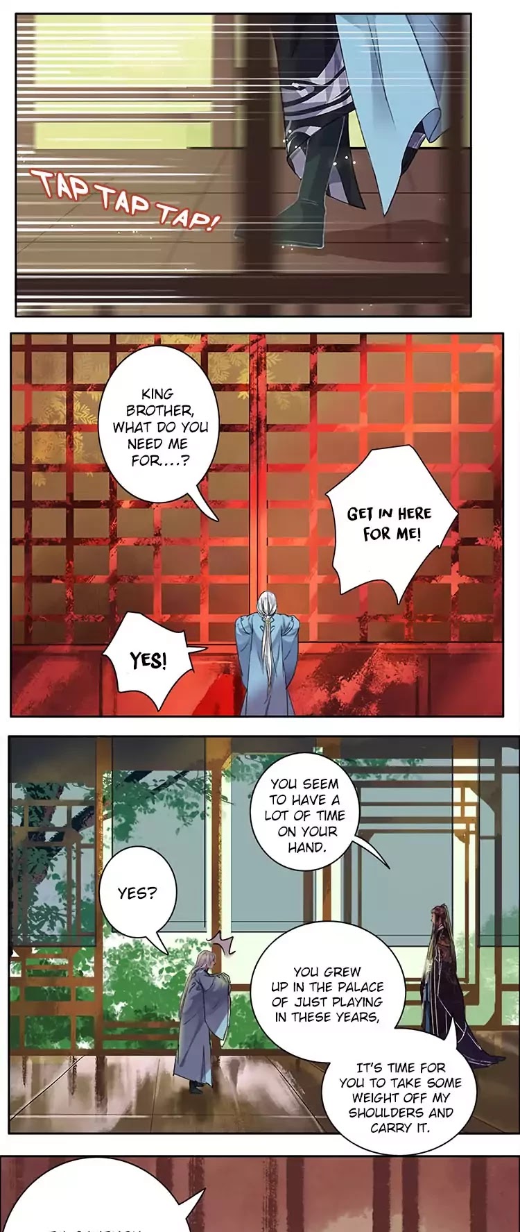 Princess in the Prince's Harem chapter 47 page 1