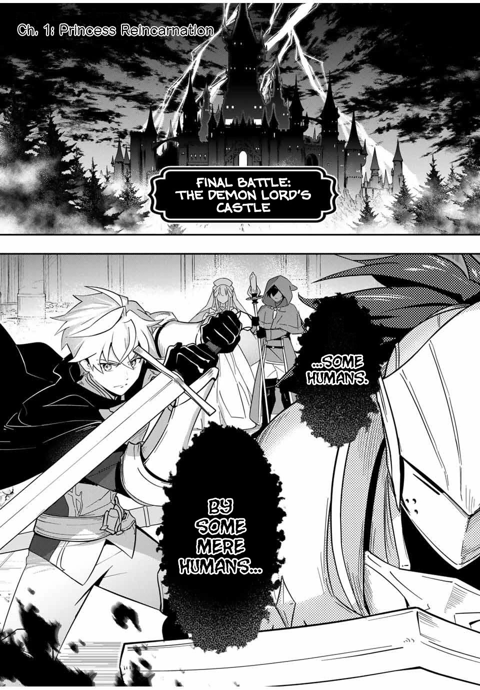 Princess Reincarnation ~ The Legendary Arch Mage (♂) becomes a Princess Knight and creates a Legendary Order of Lady Knights and becomes unrivaled ~ chapter 1 page 2
