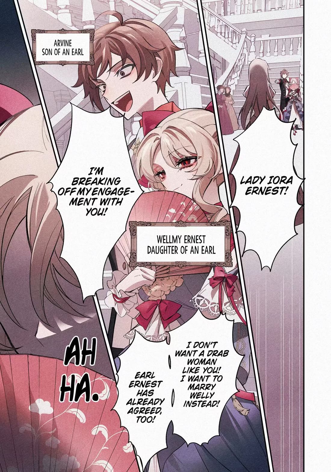 Proud to be the Villainess: I’m Doomed After Stealing my Half-Sister’s Fiancé and Having Her Banished chapter 1 page 2