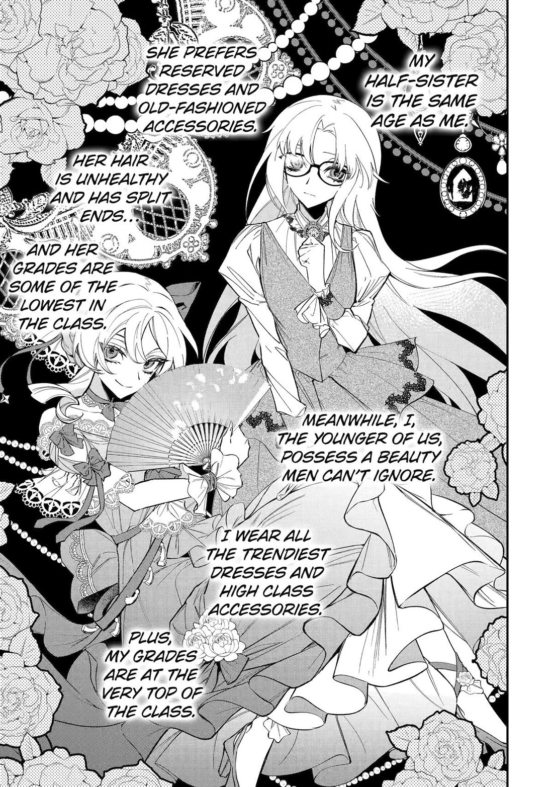 Proud to be the Villainess: I’m Doomed After Stealing my Half-Sister’s Fiancé and Having Her Banished chapter 1 page 4