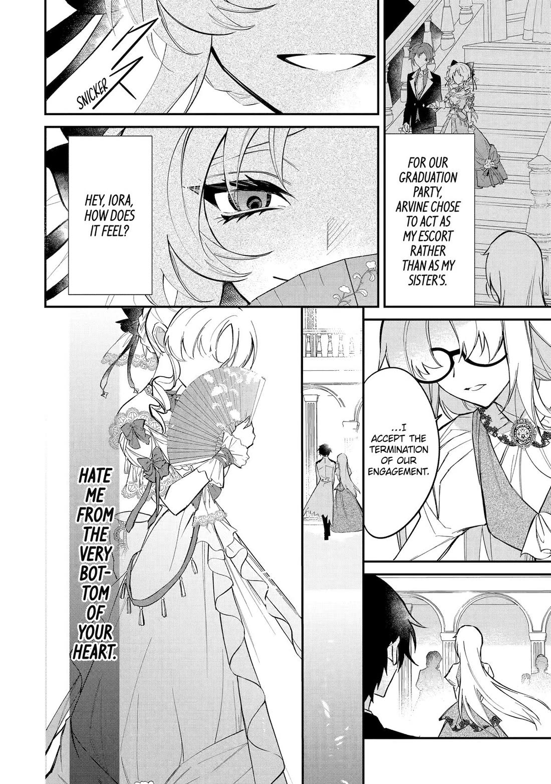 Proud to be the Villainess: I’m Doomed After Stealing my Half-Sister’s Fiancé and Having Her Banished chapter 1 page 5