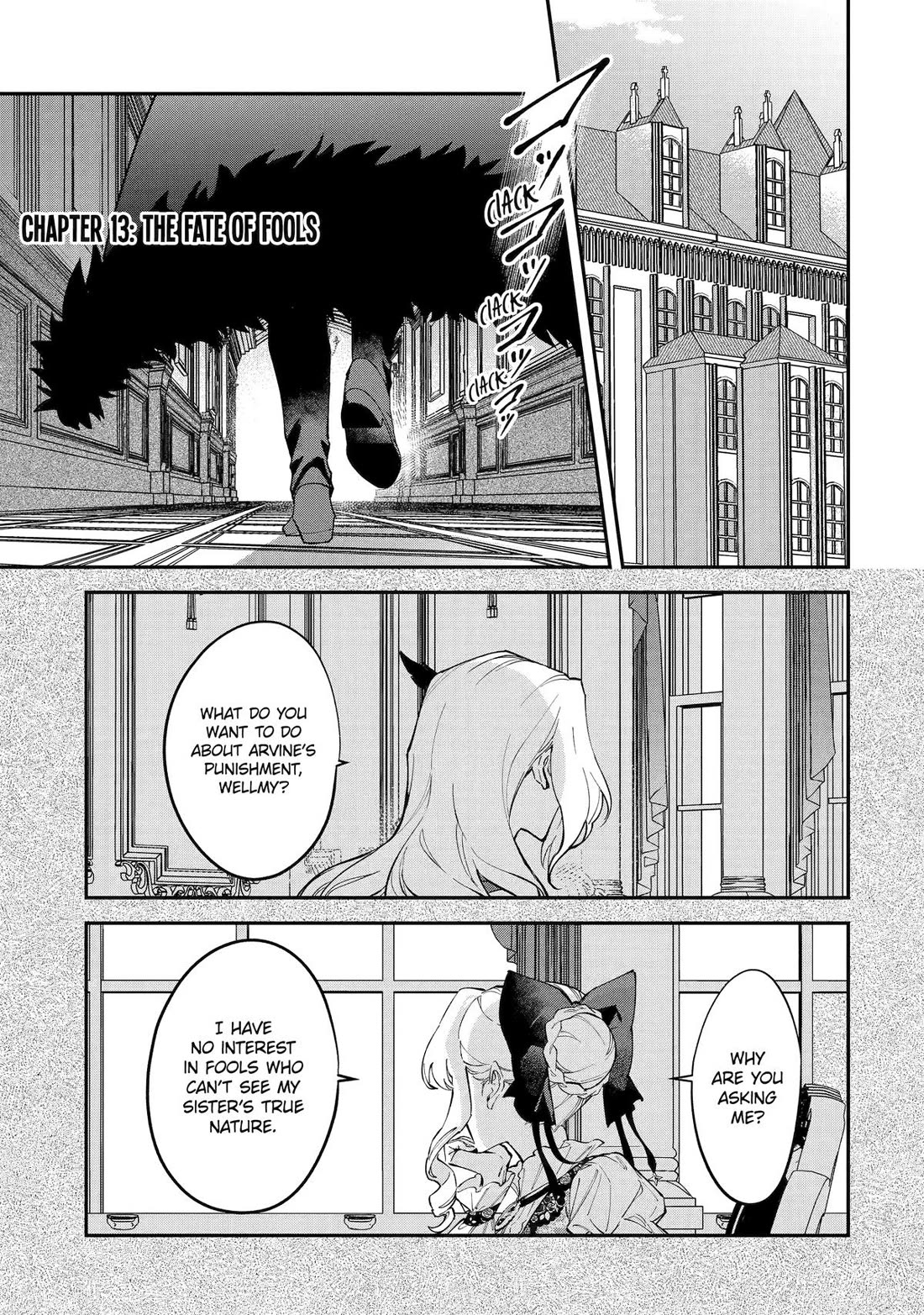 Proud to be the Villainess: I’m Doomed After Stealing my Half-Sister’s Fiancé and Having Her Banished chapter 13 page 1