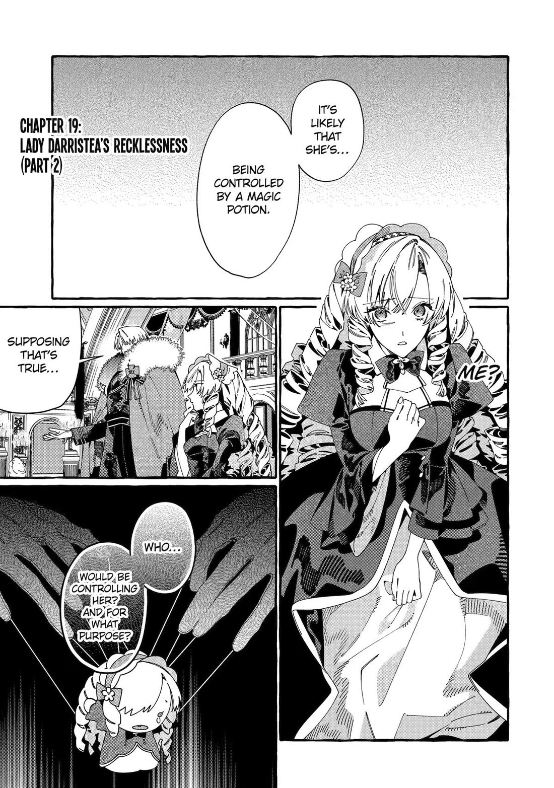 Proud to be the Villainess: I’m Doomed After Stealing my Half-Sister’s Fiancé and Having Her Banished chapter 19 page 1