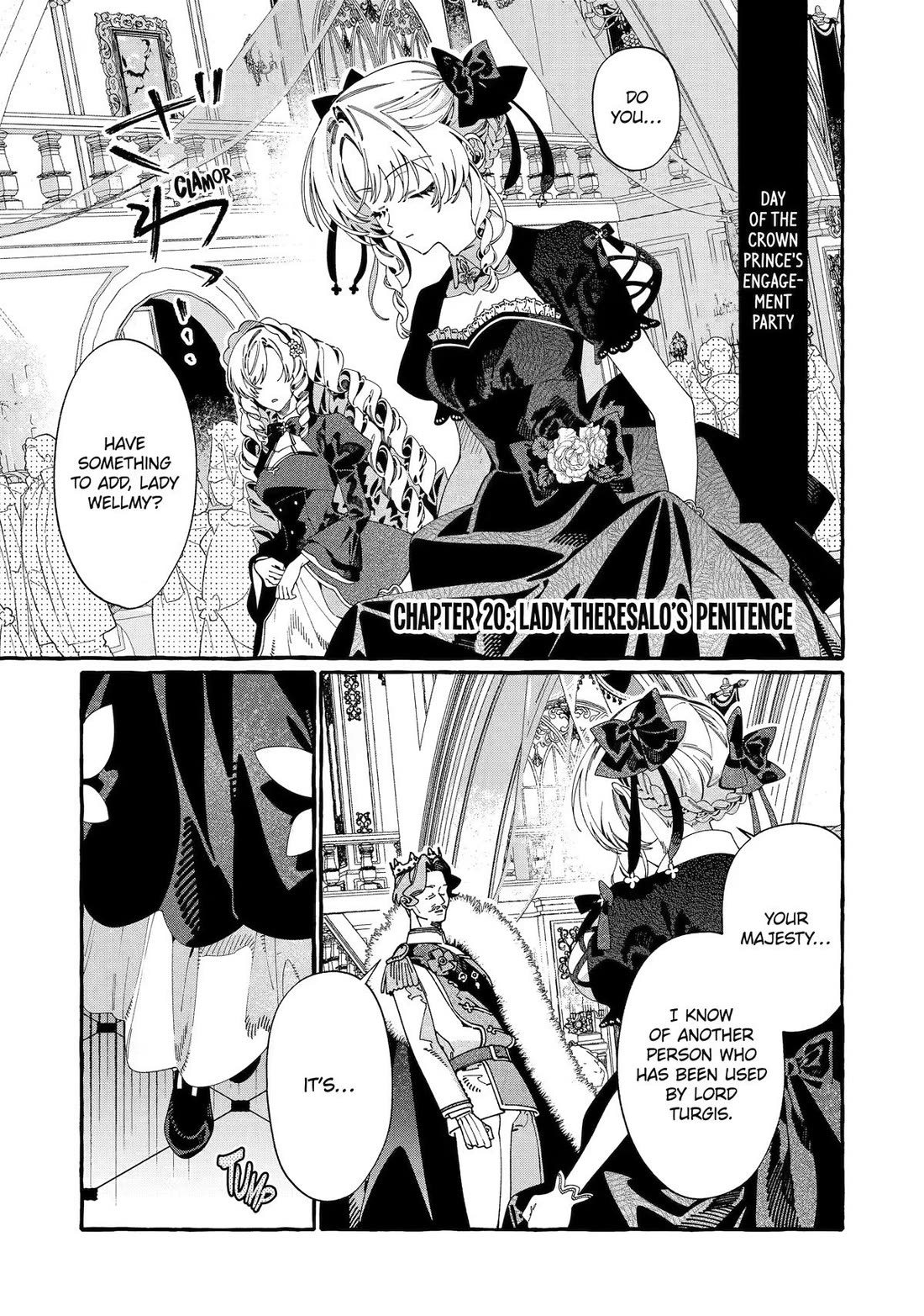 Proud to be the Villainess: I’m Doomed After Stealing my Half-Sister’s Fiancé and Having Her Banished chapter 20 page 1