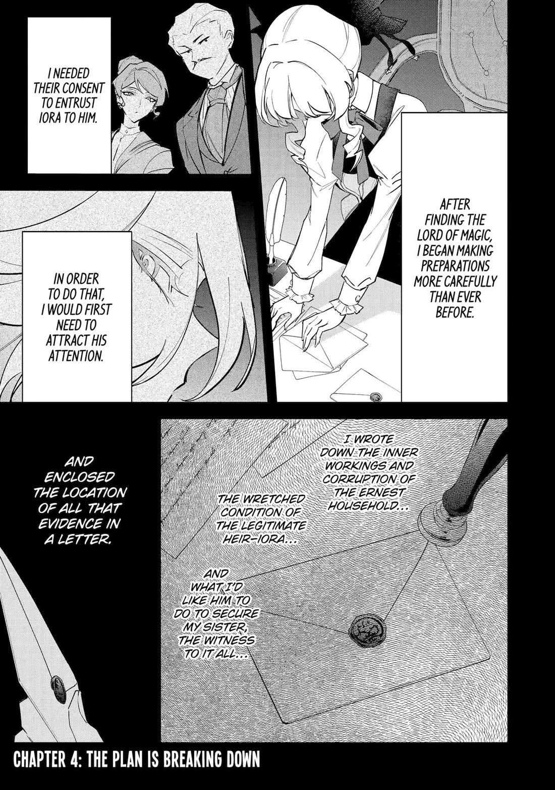 Proud to be the Villainess: I’m Doomed After Stealing my Half-Sister’s Fiancé and Having Her Banished chapter 4 page 1