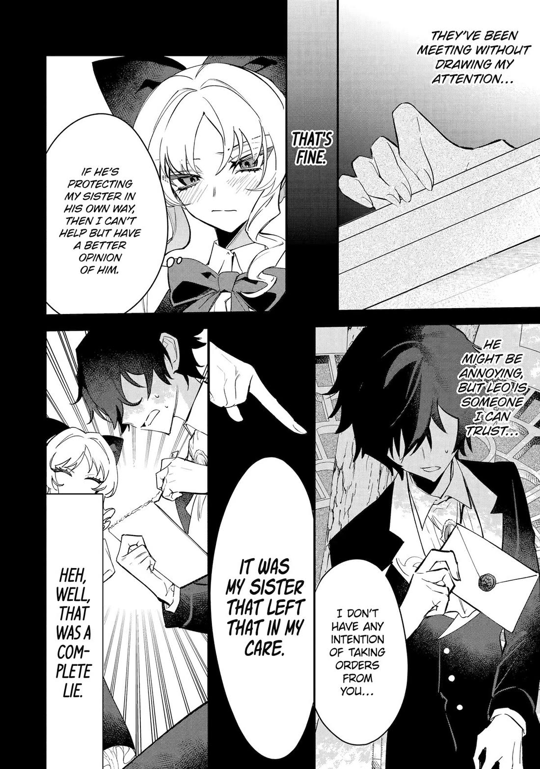 Proud to be the Villainess: I’m Doomed After Stealing my Half-Sister’s Fiancé and Having Her Banished chapter 4 page 4
