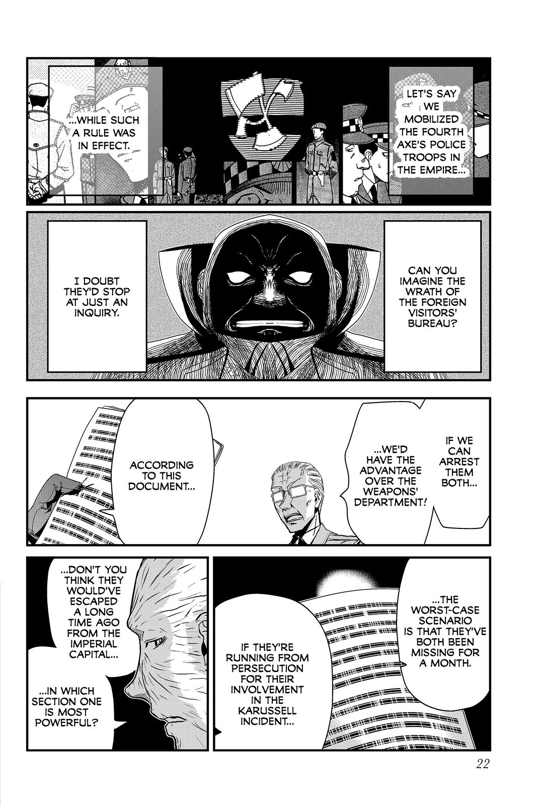 Pumpkin Scissors chapter 51 page 23