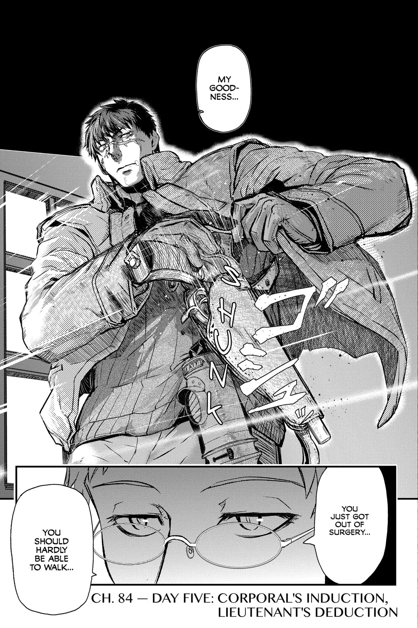 Pumpkin Scissors chapter 84 page 1