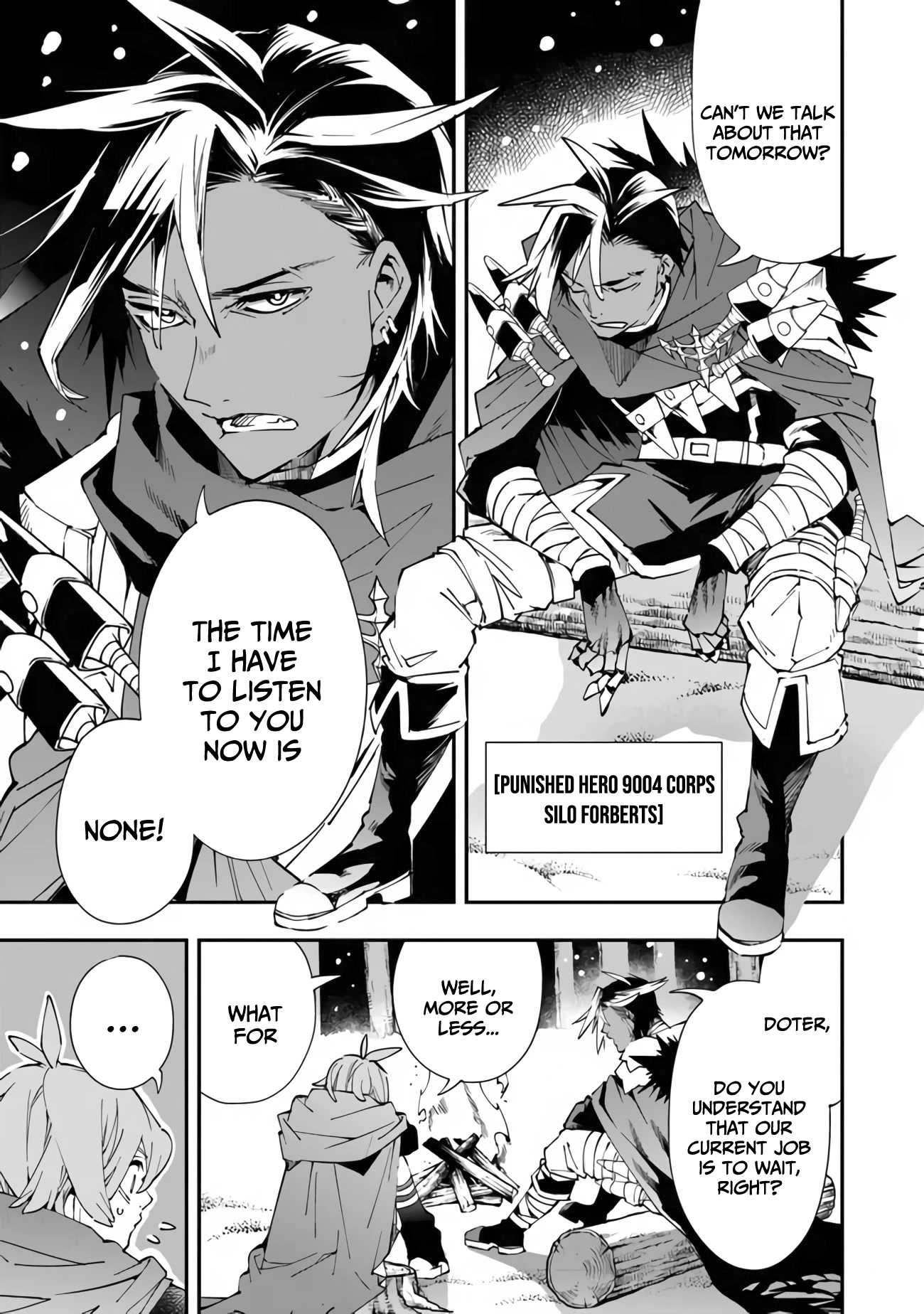 Punishment for Brave Hero-9004 Corps Prison Record chapter 1 page 5