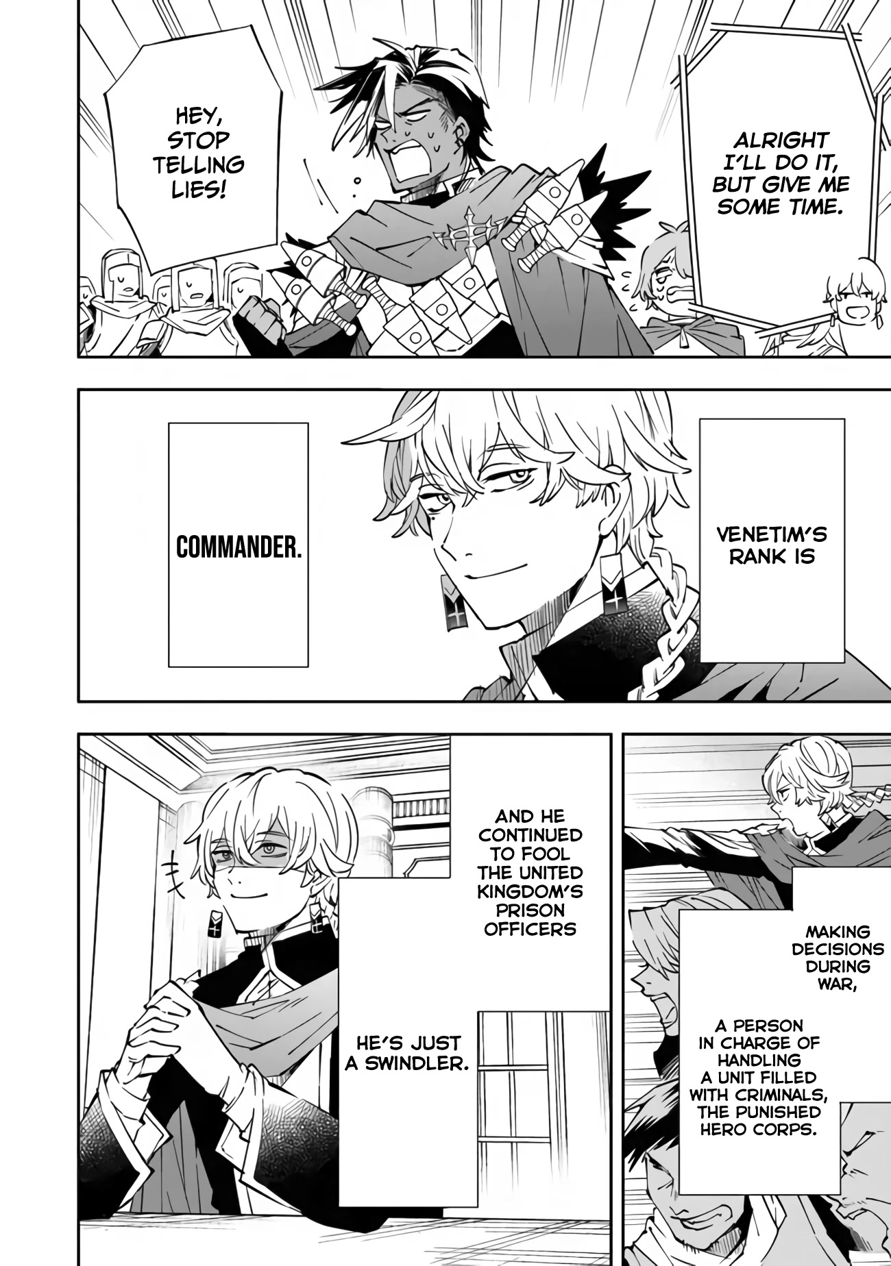 Punishment for Brave Hero-9004 Corps Prison Record chapter 2 page 22