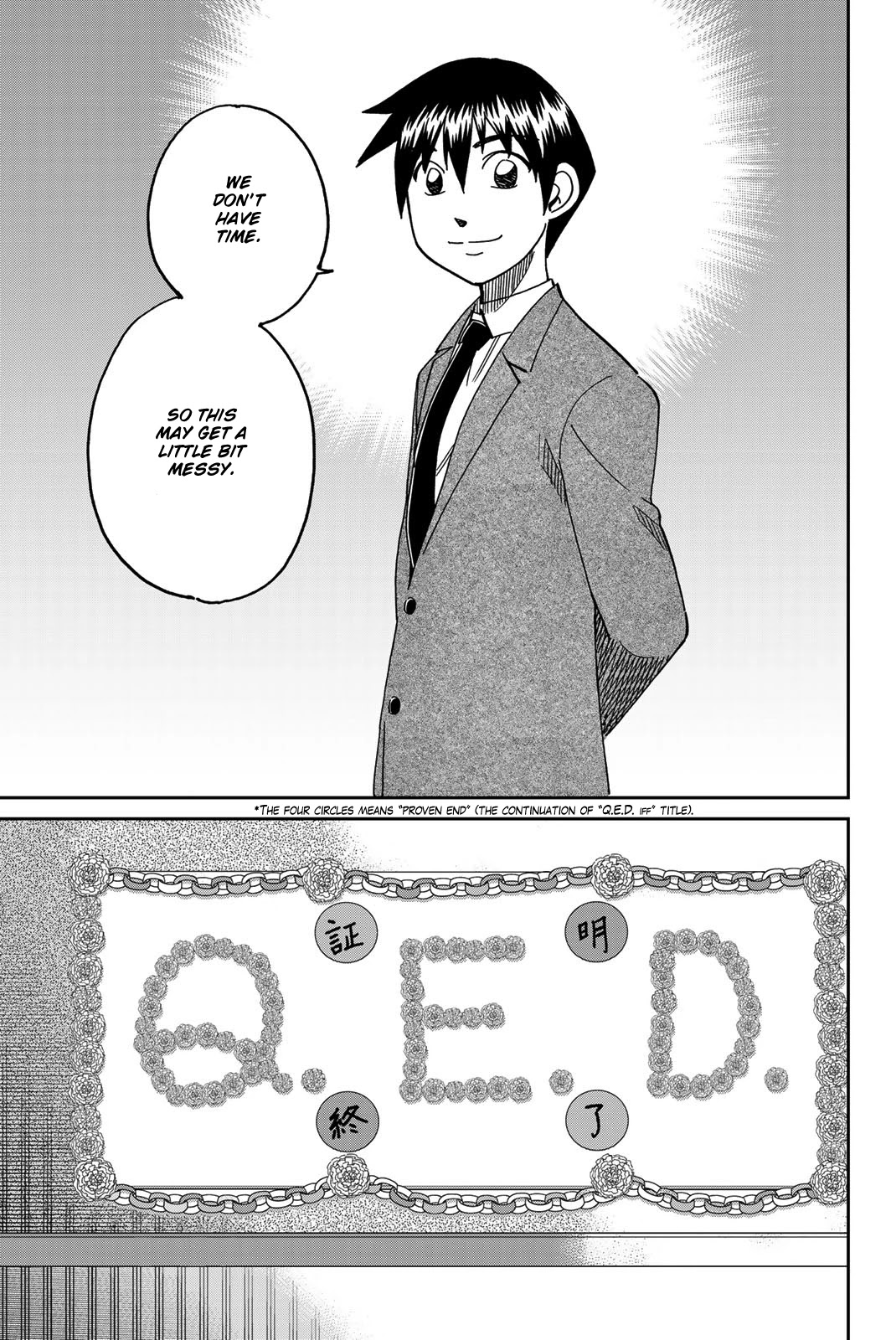 Q.E.D. iff - Shoumei Shuuryou chapter 36 page 58