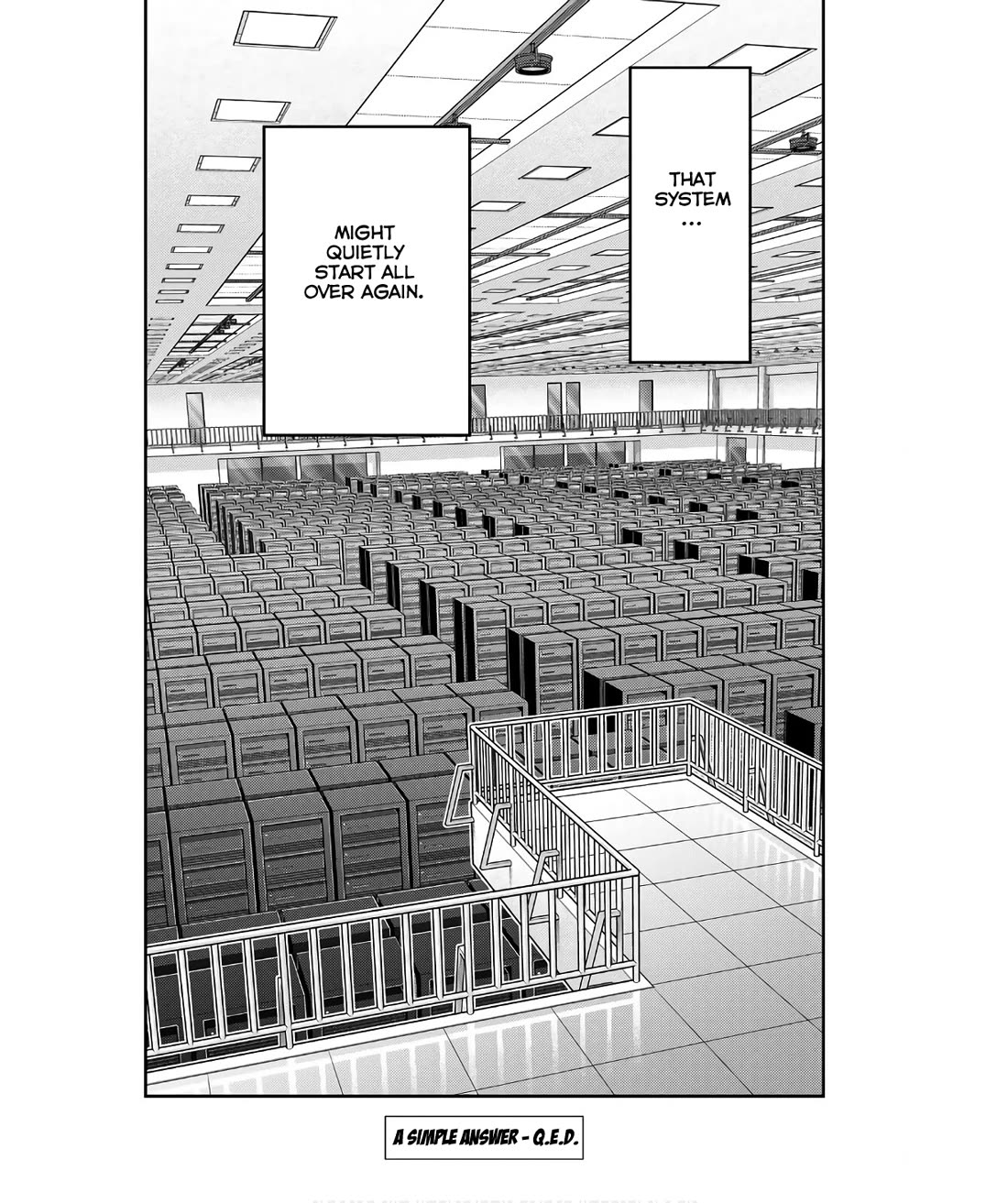 Q.E.D. iff - Shoumei Shuuryou chapter 50 page 96