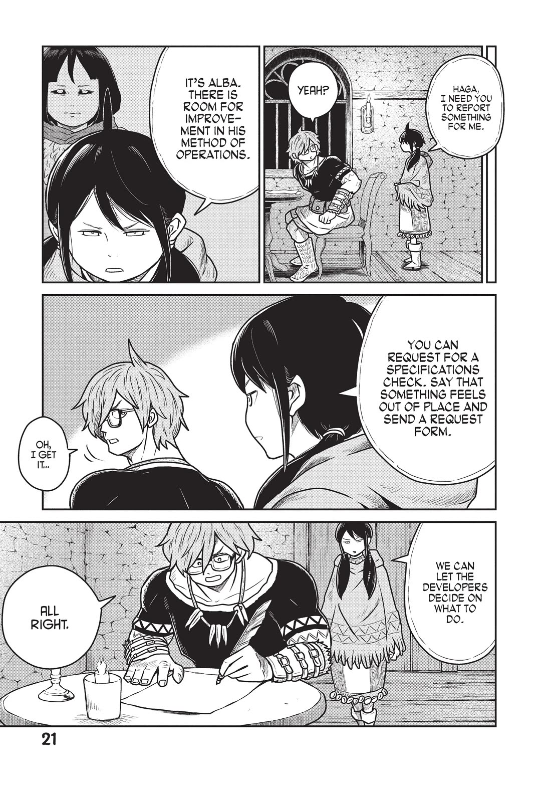 Quality Assurance in Another World chapter 28 page 22