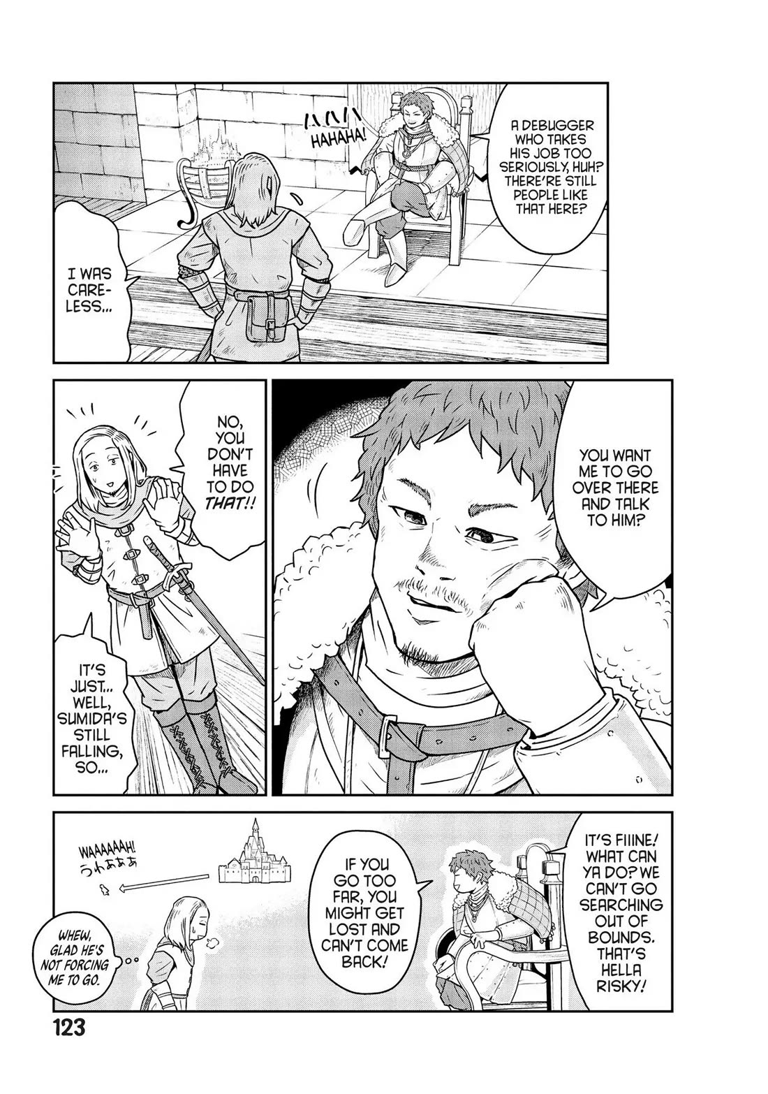 Quality Assurance in Another World chapter 4 page 3