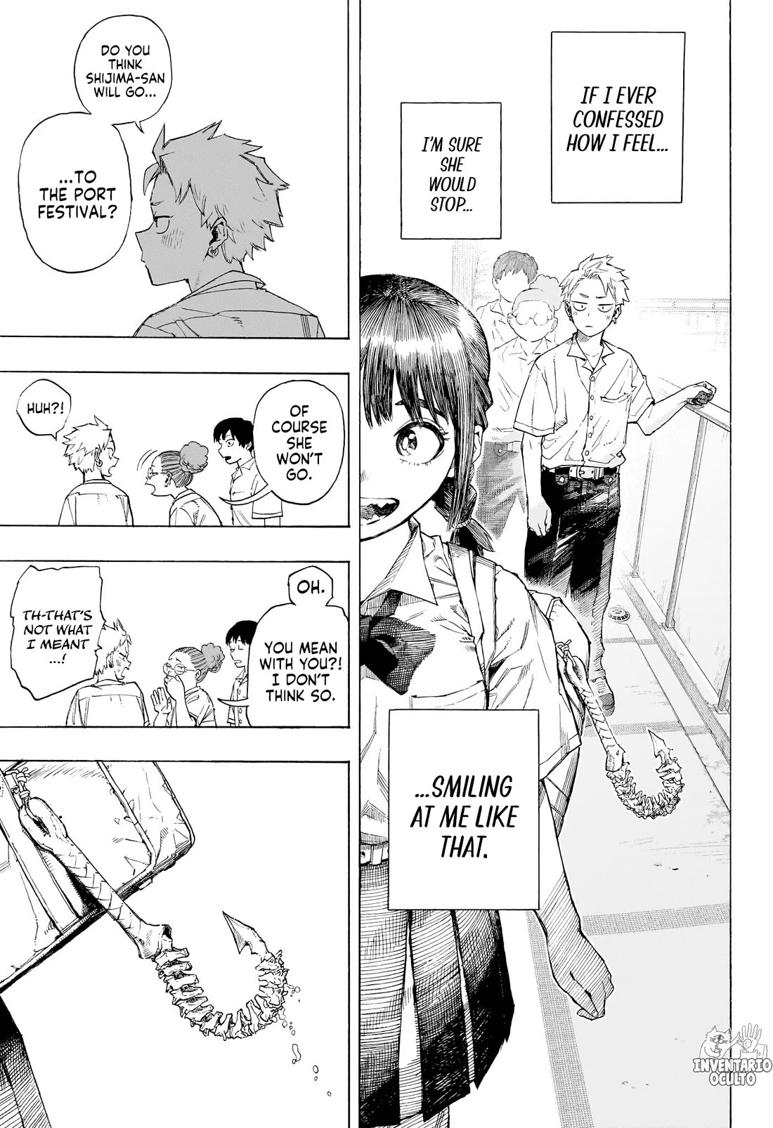 Quit Laughing, Shijima chapter 0 page 10