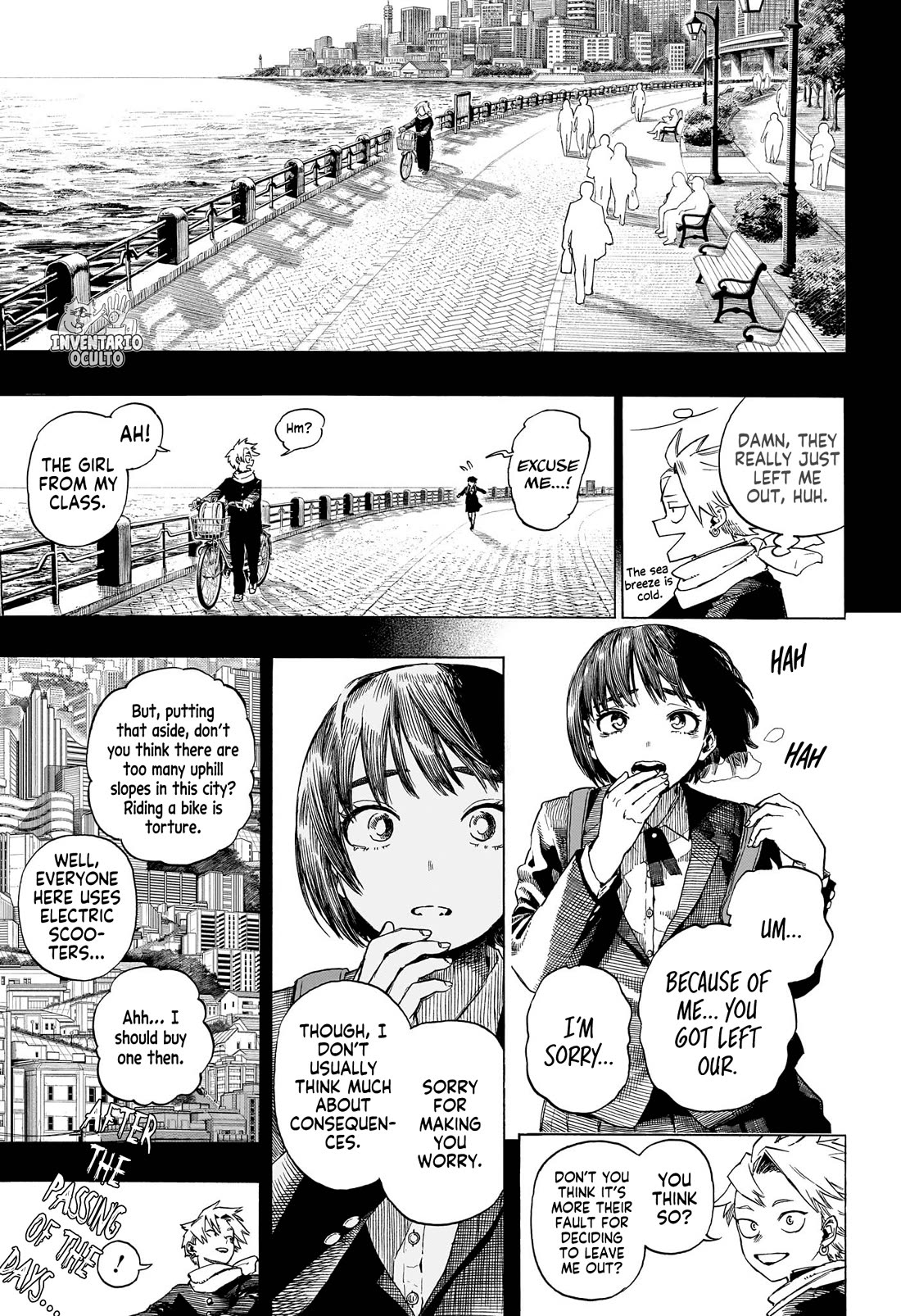 Quit Laughing, Shijima chapter 0 page 18