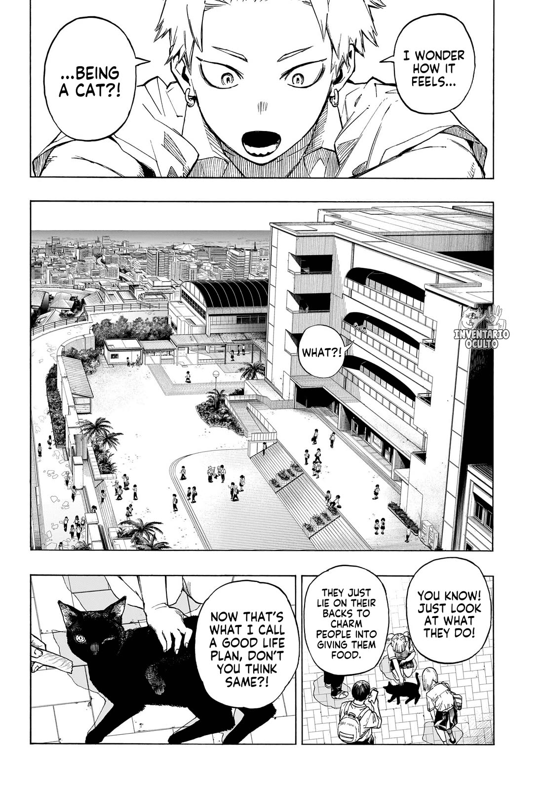 Quit Laughing, Shijima chapter 0 page 3