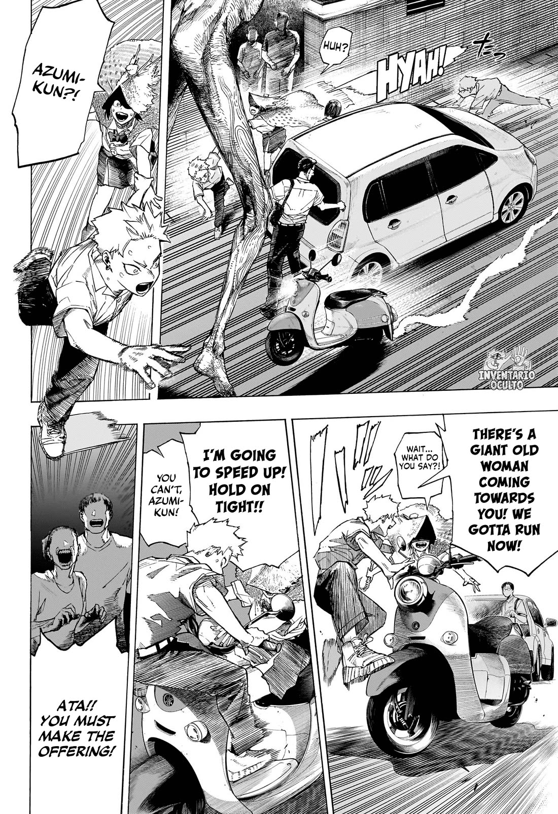 Quit Laughing, Shijima chapter 0 page 31