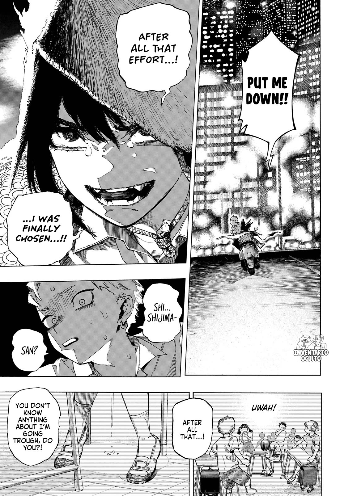 Quit Laughing, Shijima chapter 0 page 34