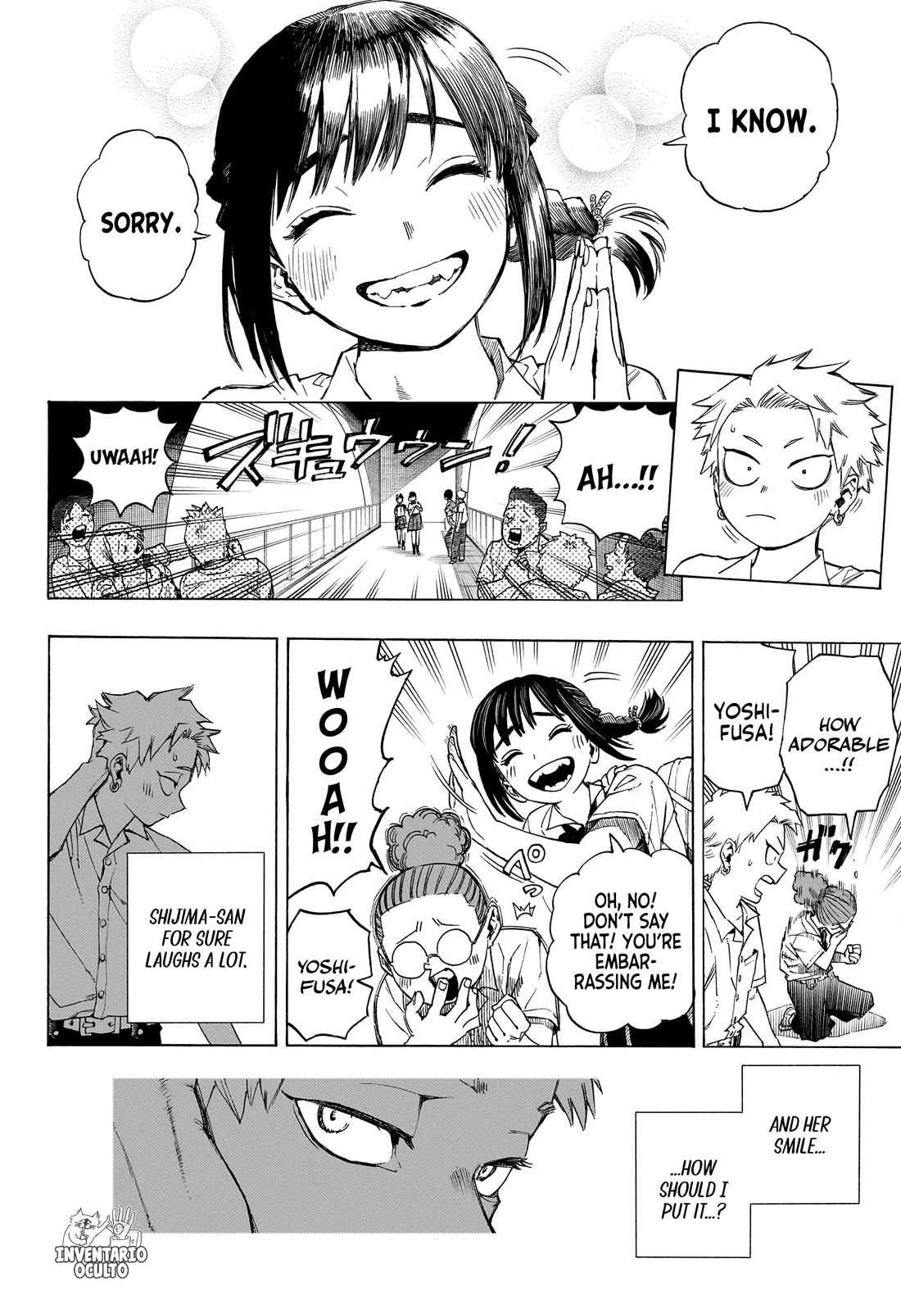 Quit Laughing, Shijima chapter 0 page 7