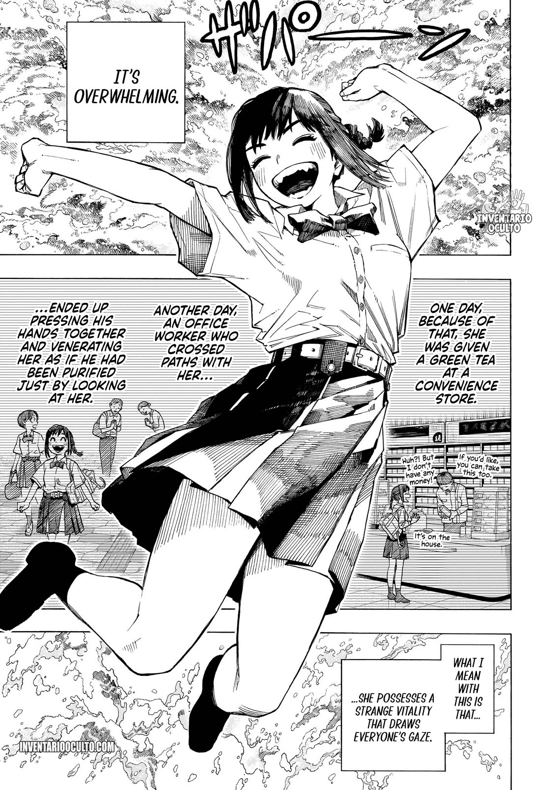 Quit Laughing, Shijima chapter 0 page 8