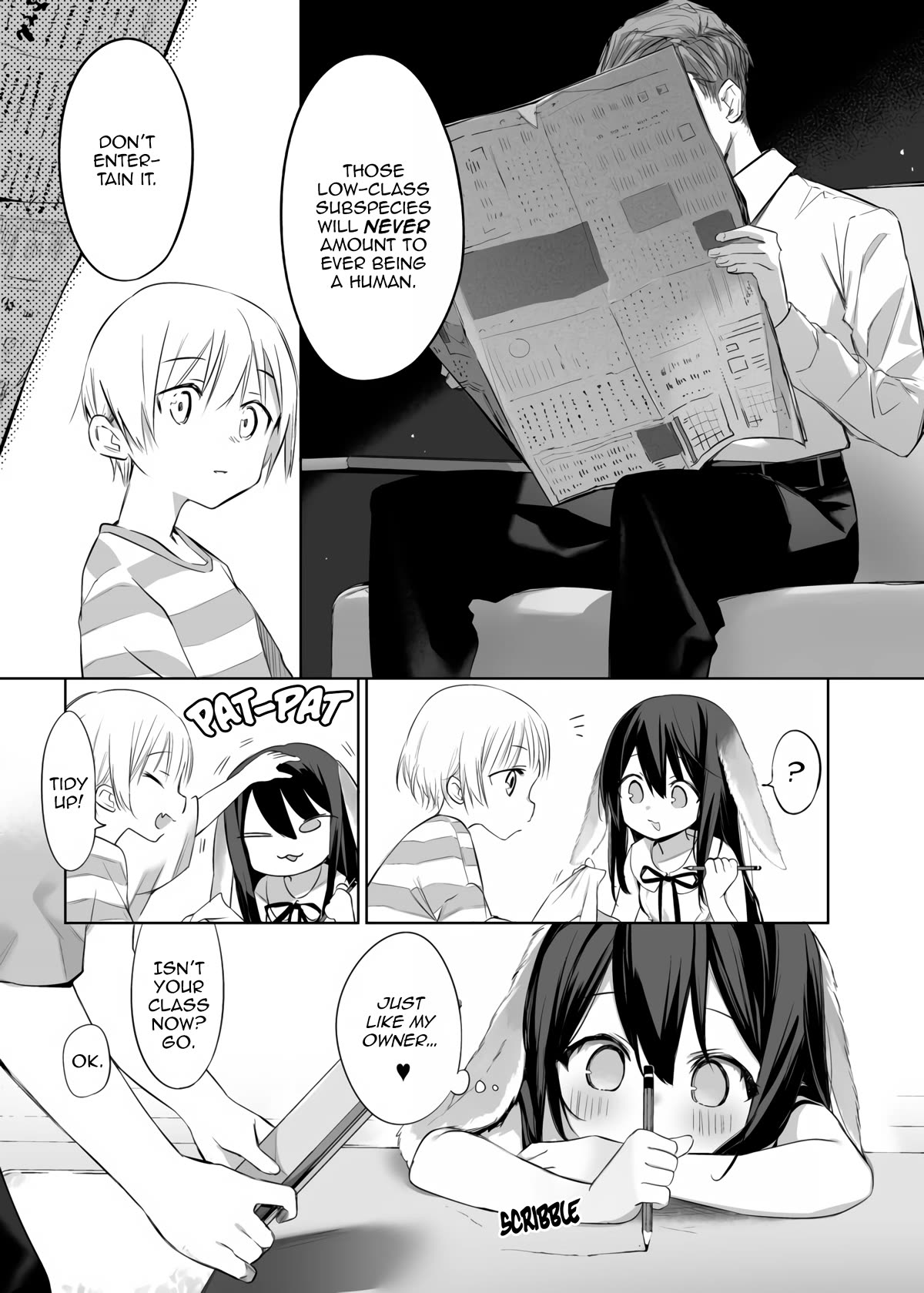Rabbit and Owner chapter 4 page 2