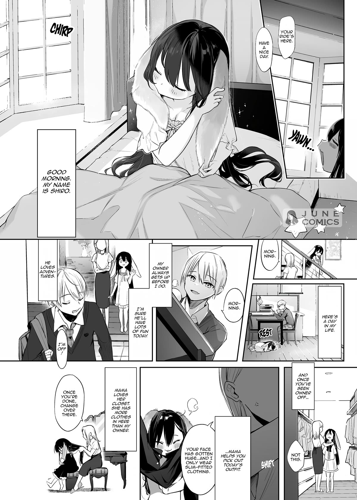 Rabbit and Owner chapter 8 page 1