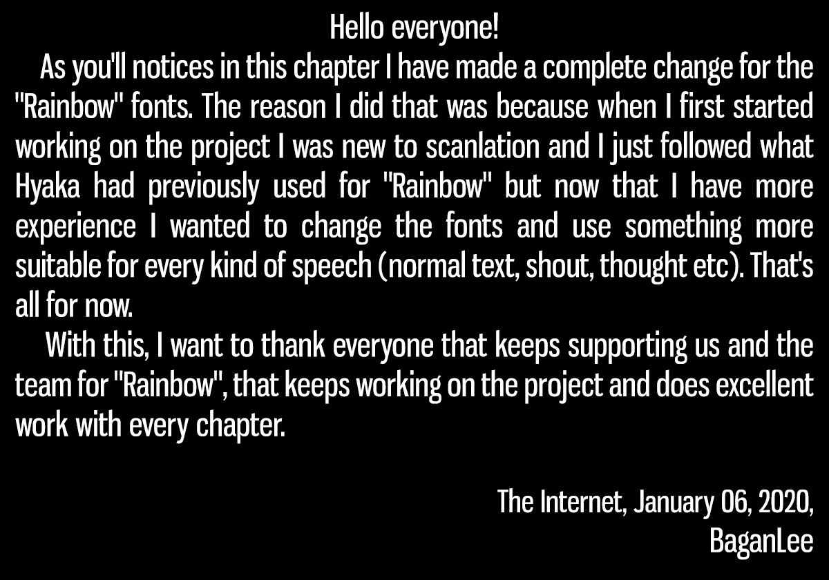 Rainbow chapter 165 page 2