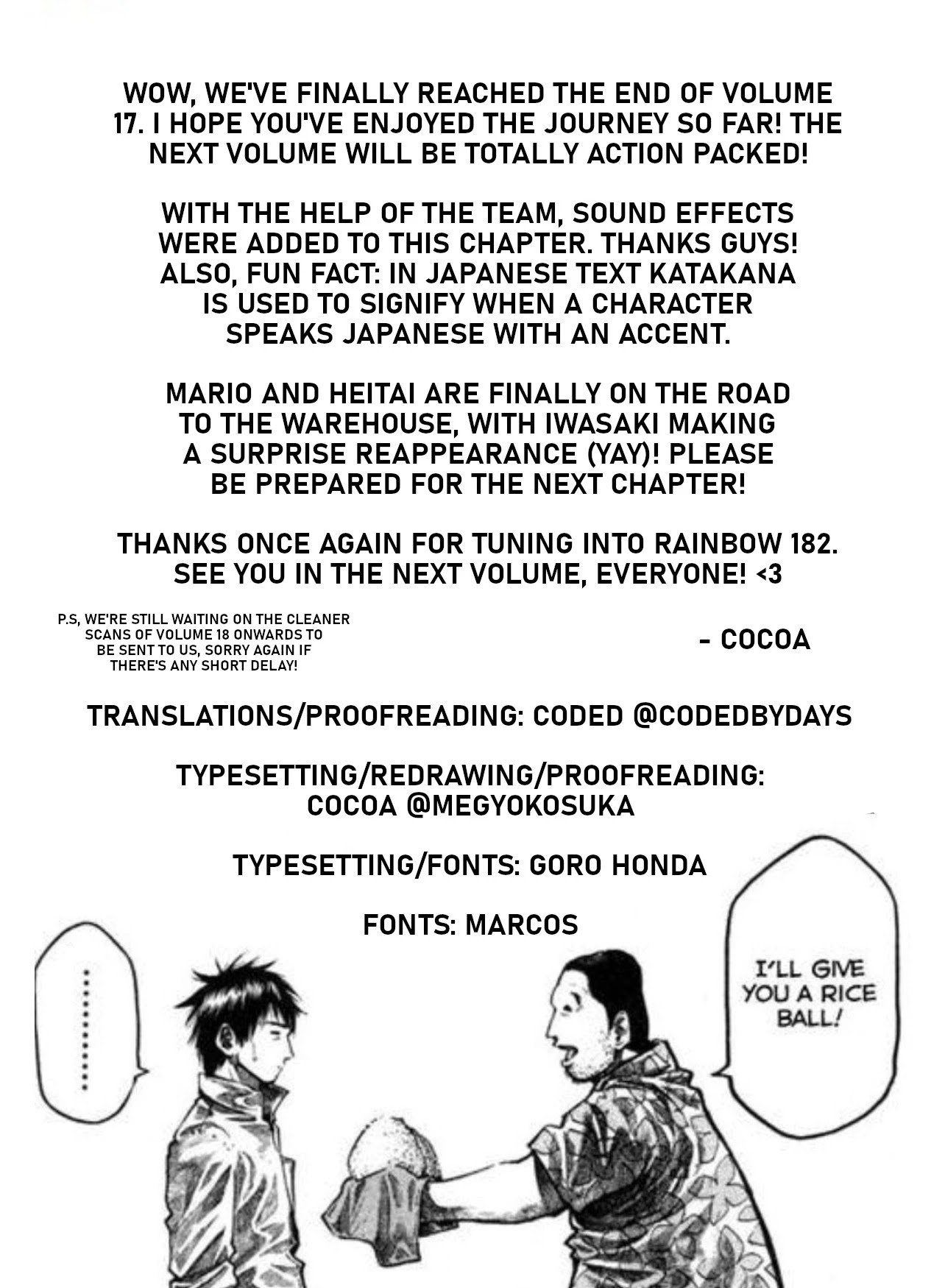Rainbow chapter 182 page 19