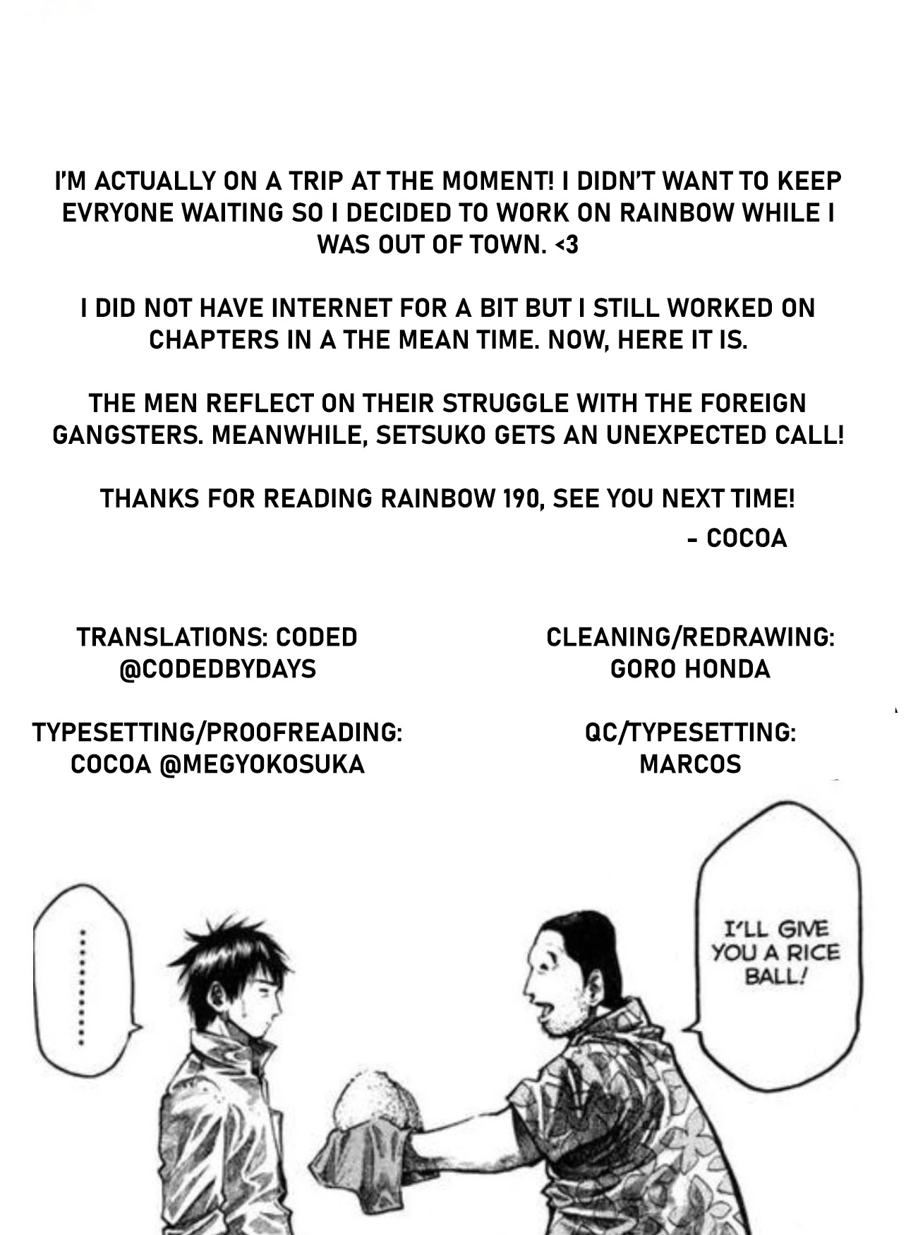Rainbow chapter 190 page 18