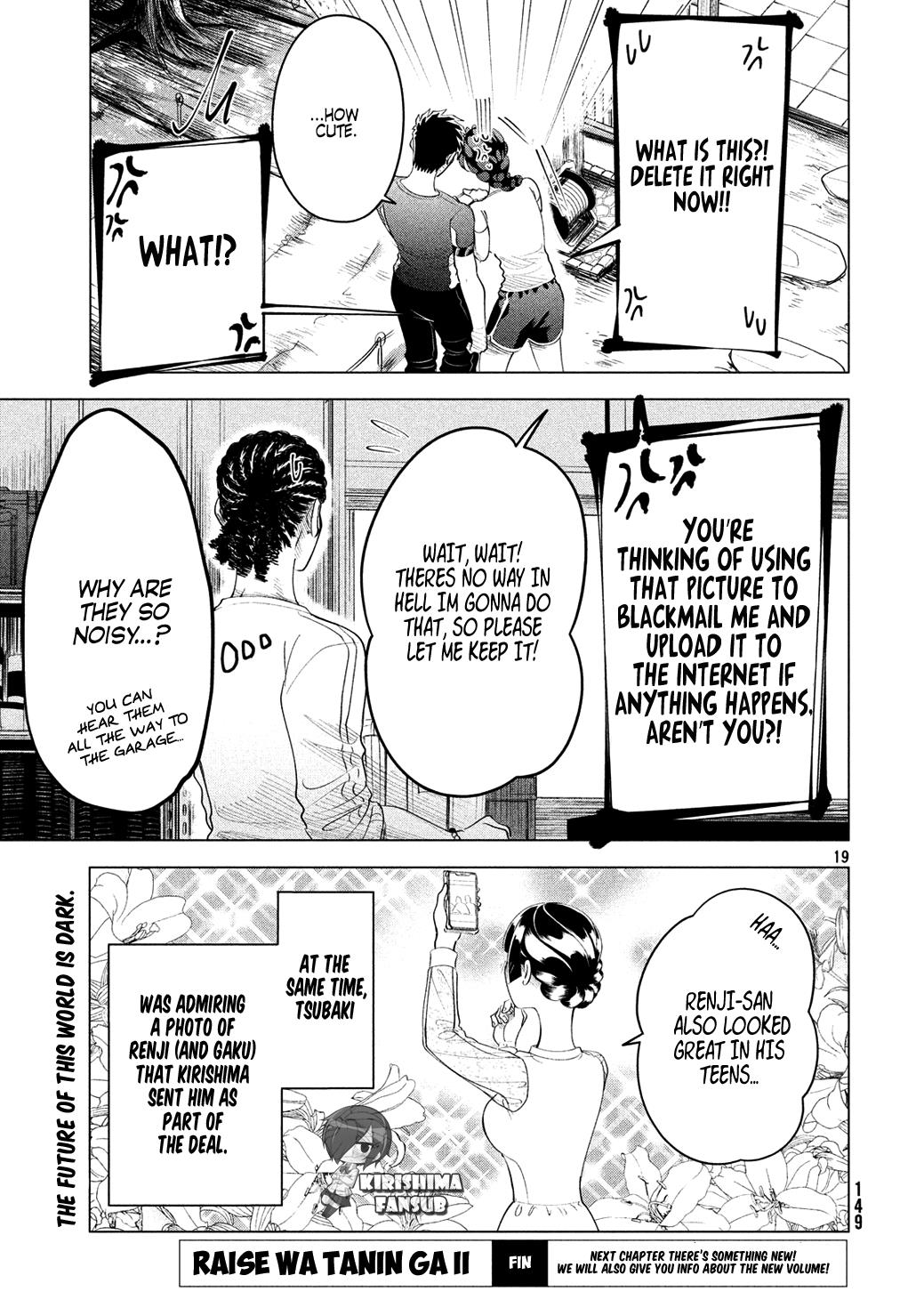 Raise wa Tanin ga Ii chapter 12.3 page 20